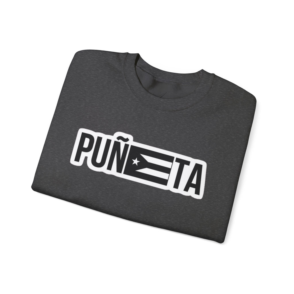 Puñeta Sweatshirt  Puerto Rican Flag Graphic Crewneck