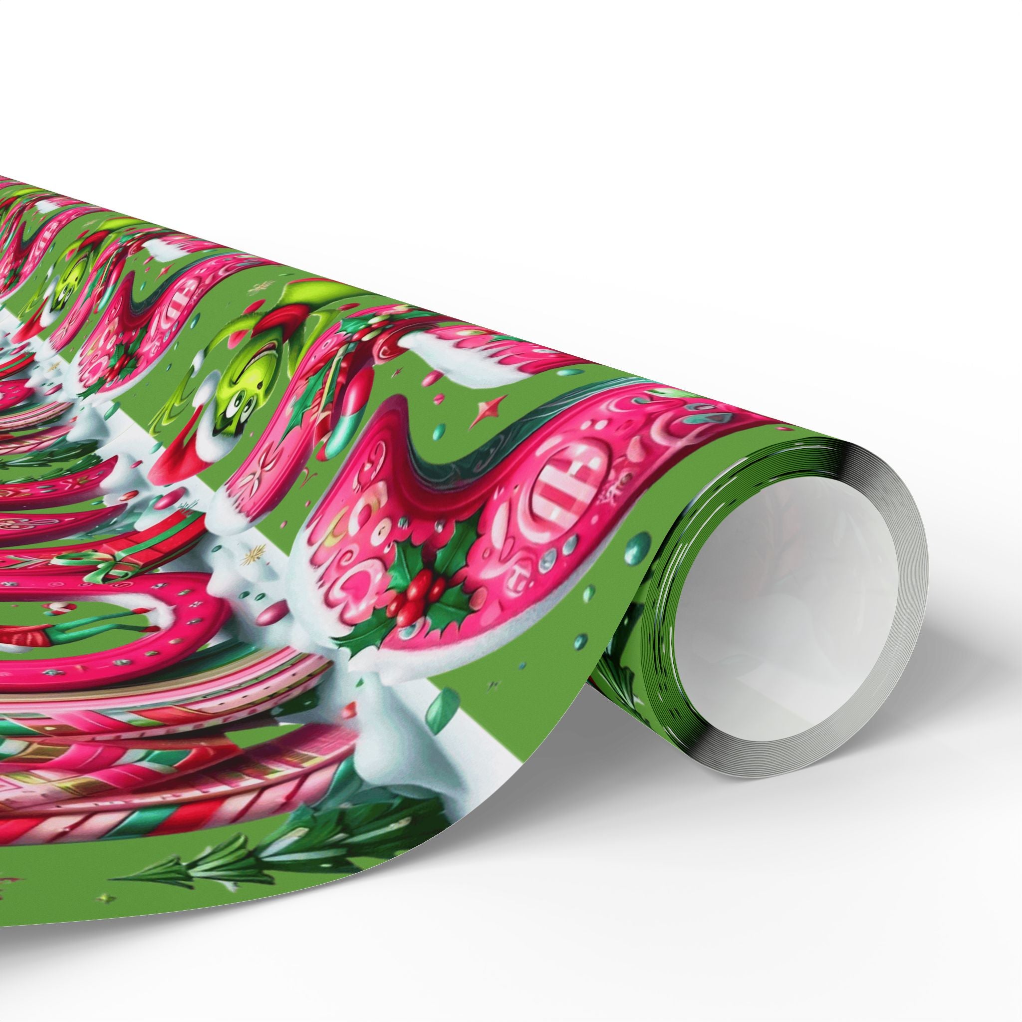 Festive Wrapping Paper  Whimsical Holiday Gift Wrap | Christmas Paper Roll | Fun & Unique Gift Packaging