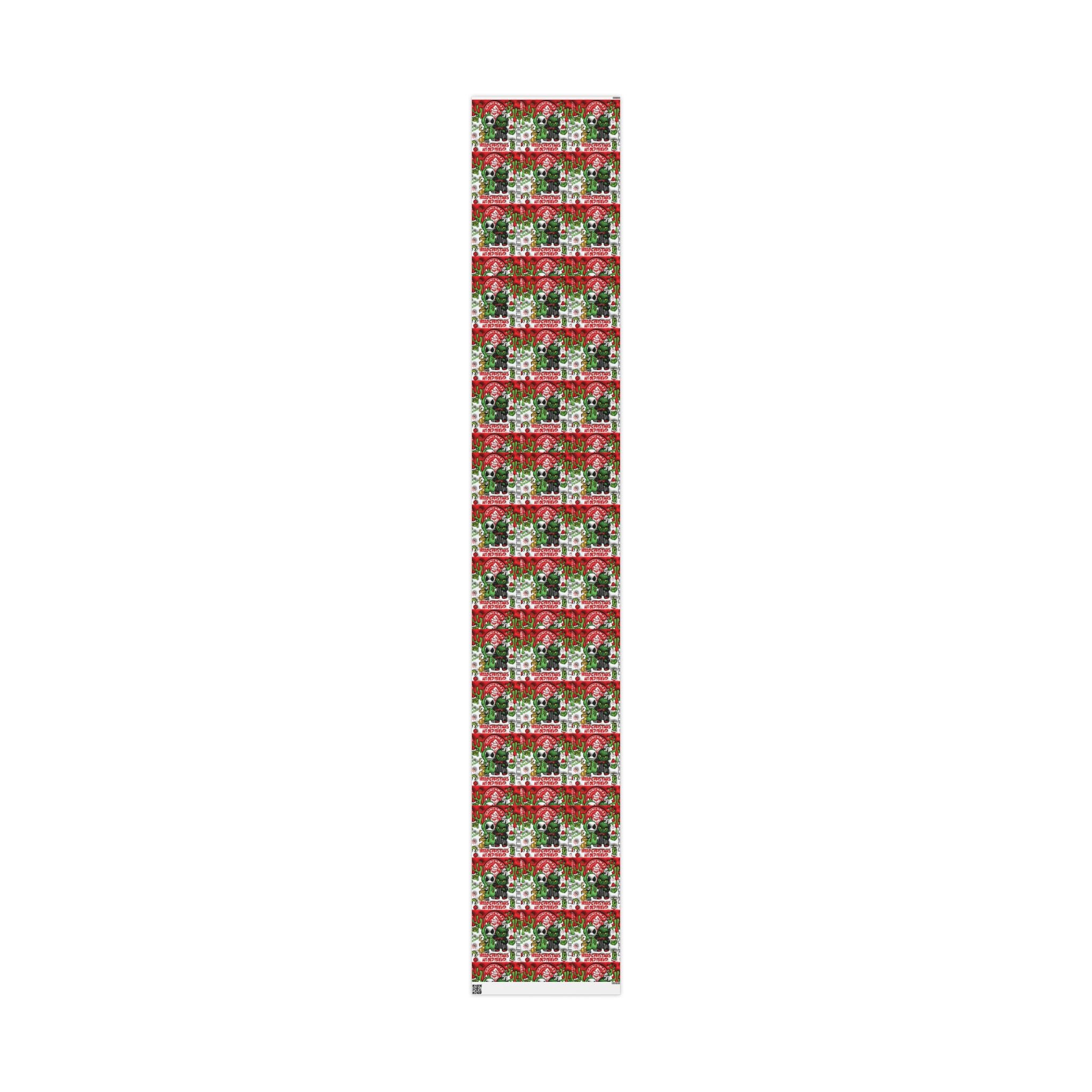 Festive Wrapping Paper – Whimsical Holiday Gift Wrap | Christmas Paper Roll | Fun & Unique Gift Packaging