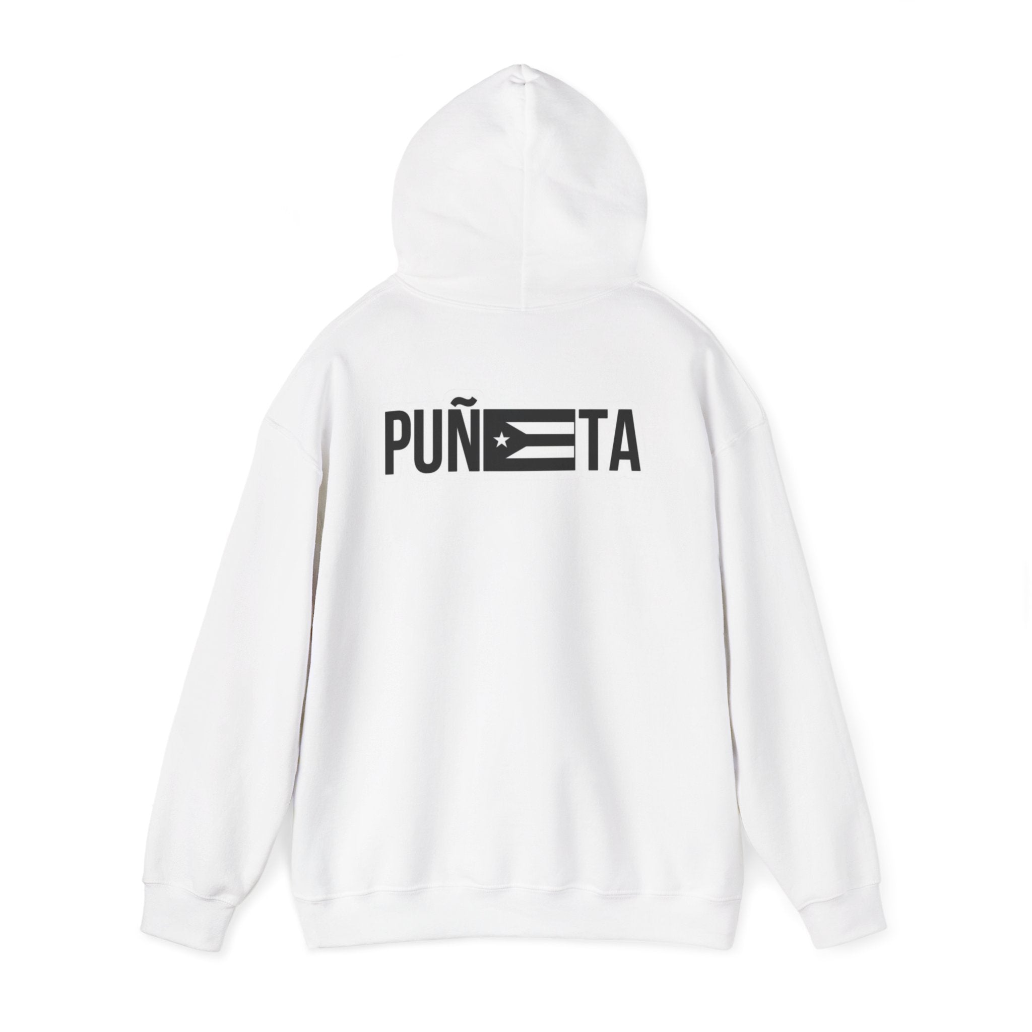 Puerto Rican Pride Hoodie  “No Nos representan” Front & Puñeta Flag Back