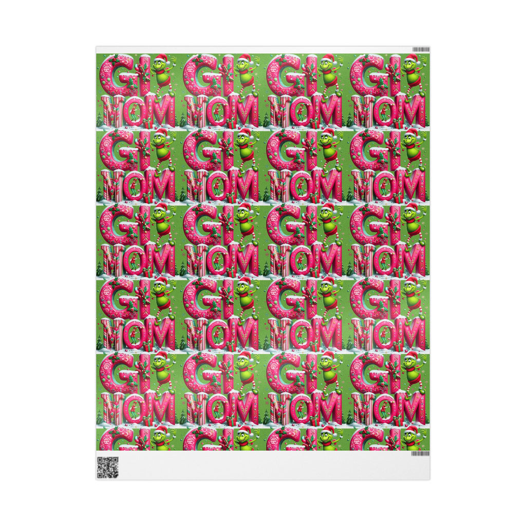 Festive Wrapping Paper  Whimsical Holiday Gift Wrap | Christmas Paper Roll | Fun & Unique Gift Packaging