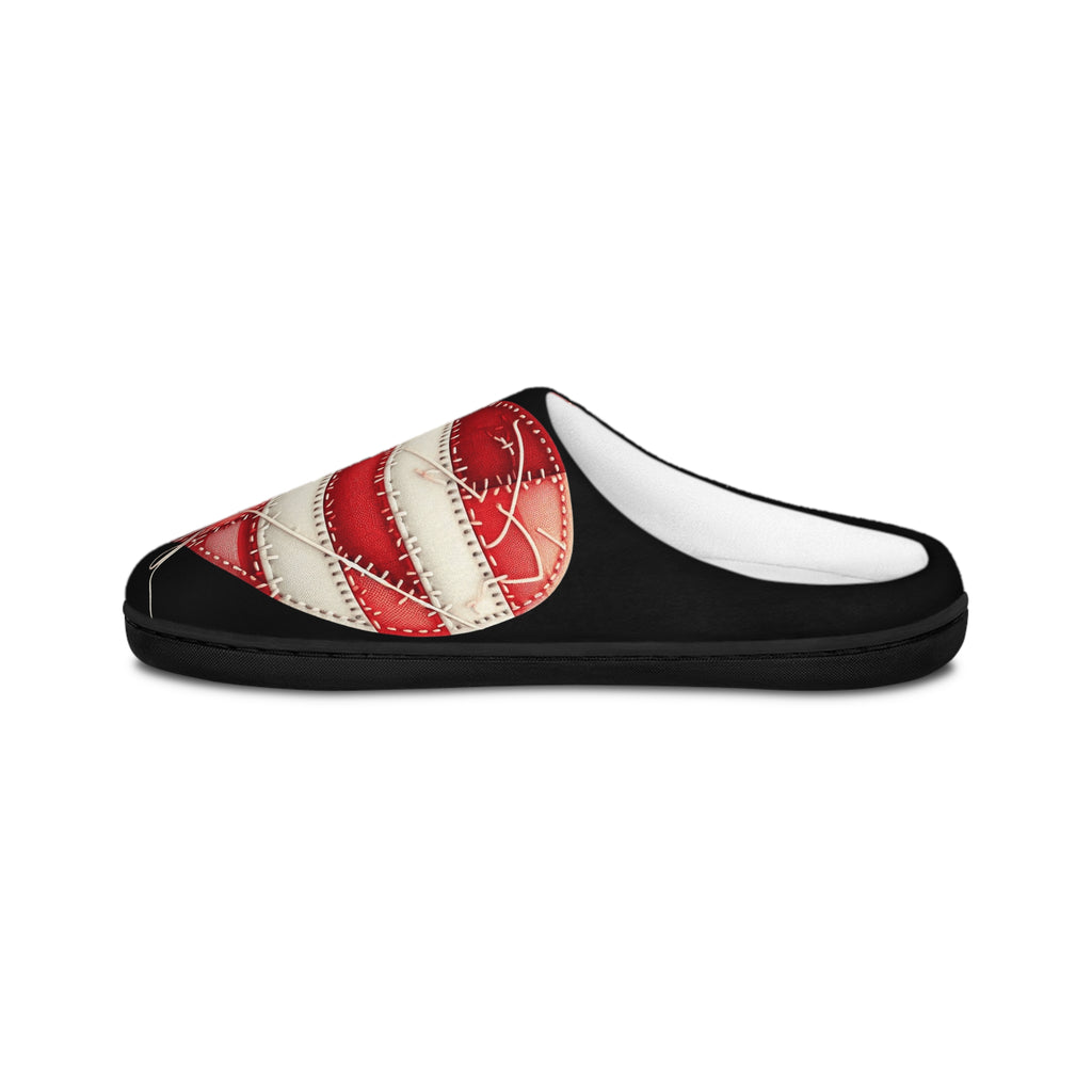 Puerto Rico Flag Patch Indoor Slippers  Women’s Cozy USA Flag Design