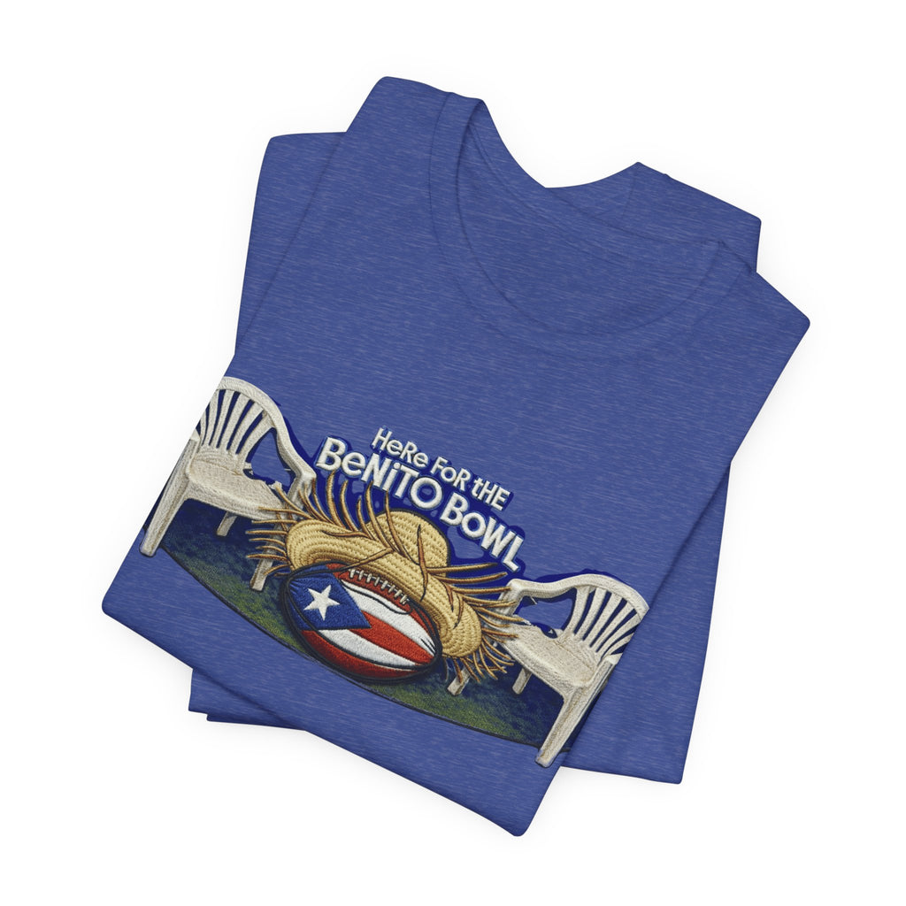 Benito Bowl Puerto Rico Football Tee