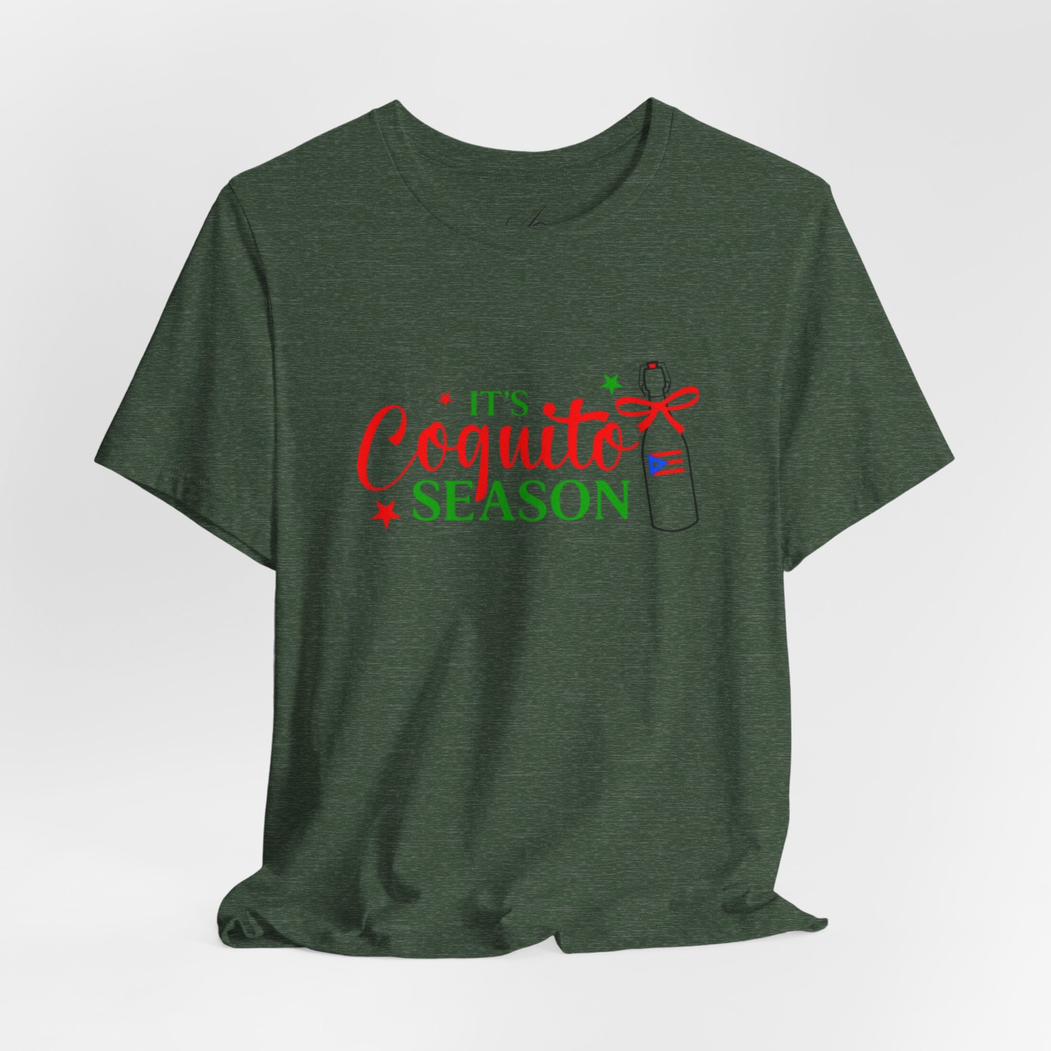 It's Coquito Season T-Shirt - Christmas Puerto Rican Holiday Cocktail Tee