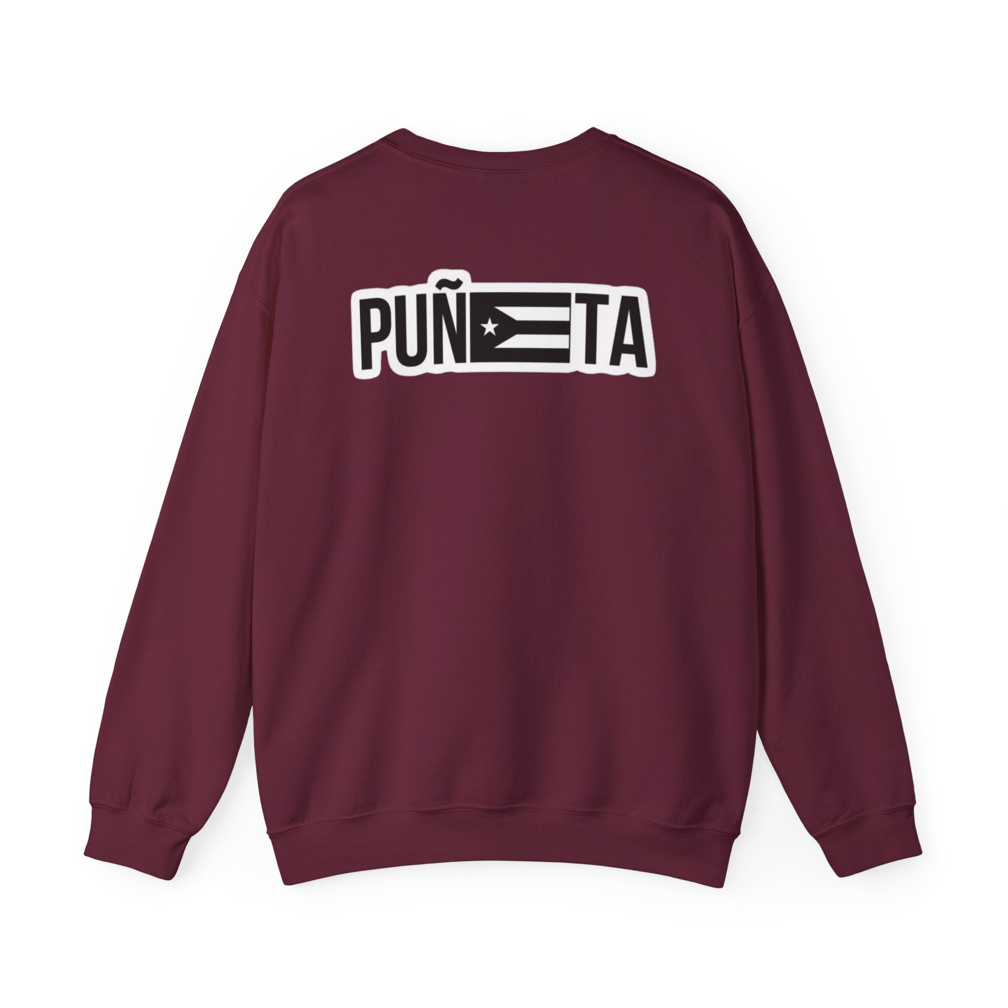 Puñeta Sweatshirt  Puerto Rican Flag Graphic Crewneck