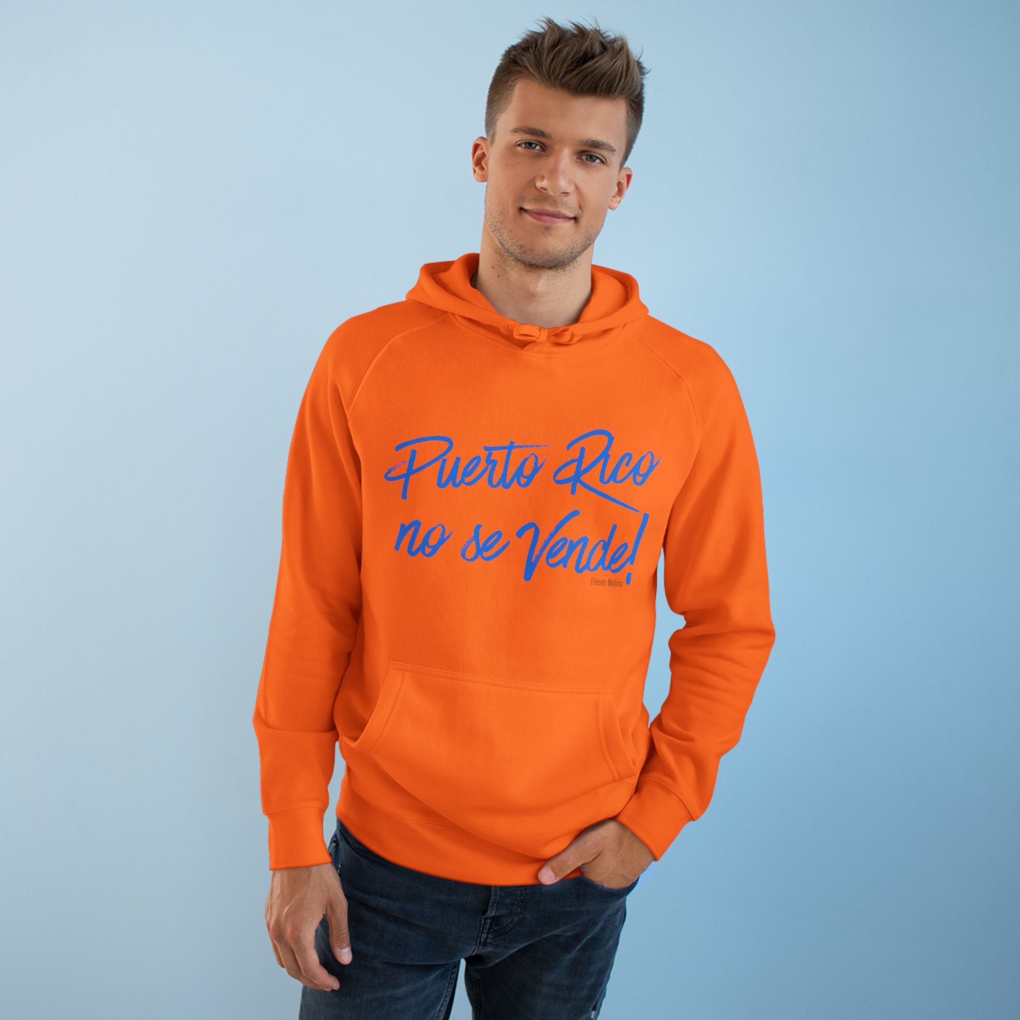 Hoodie  "Puerto Rico No Se Vende" Script Protest Pullover