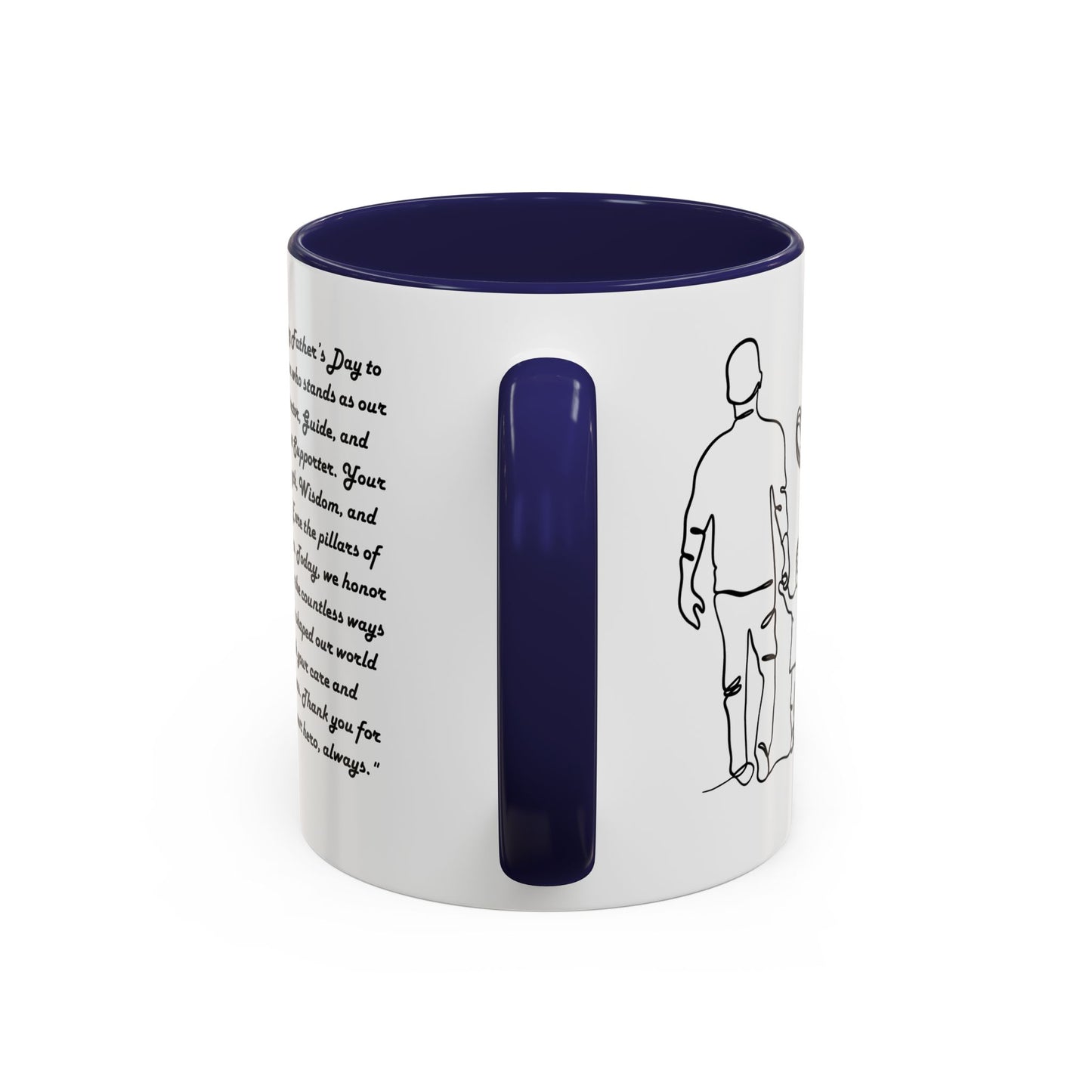 Fathers Day Mug Gift for Dad Funny Fathers Mug Accent Coffee Mug (11, 15oz)