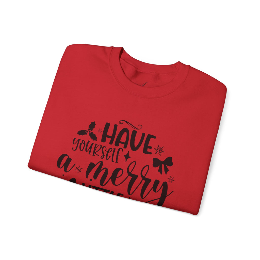 Xmas Shirts & Sweaters | Funny, Cute & Classic Christmas Designs Merry Christmas Crewneck Sweatshirt - Cozy Unisex Holiday Apparel