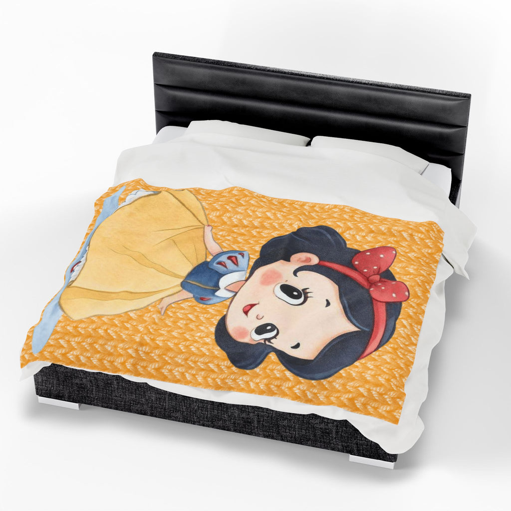 Santa Peeking Velveteen Plush Blanket — Cute Christmas Throw for Kids & Holiday Décor