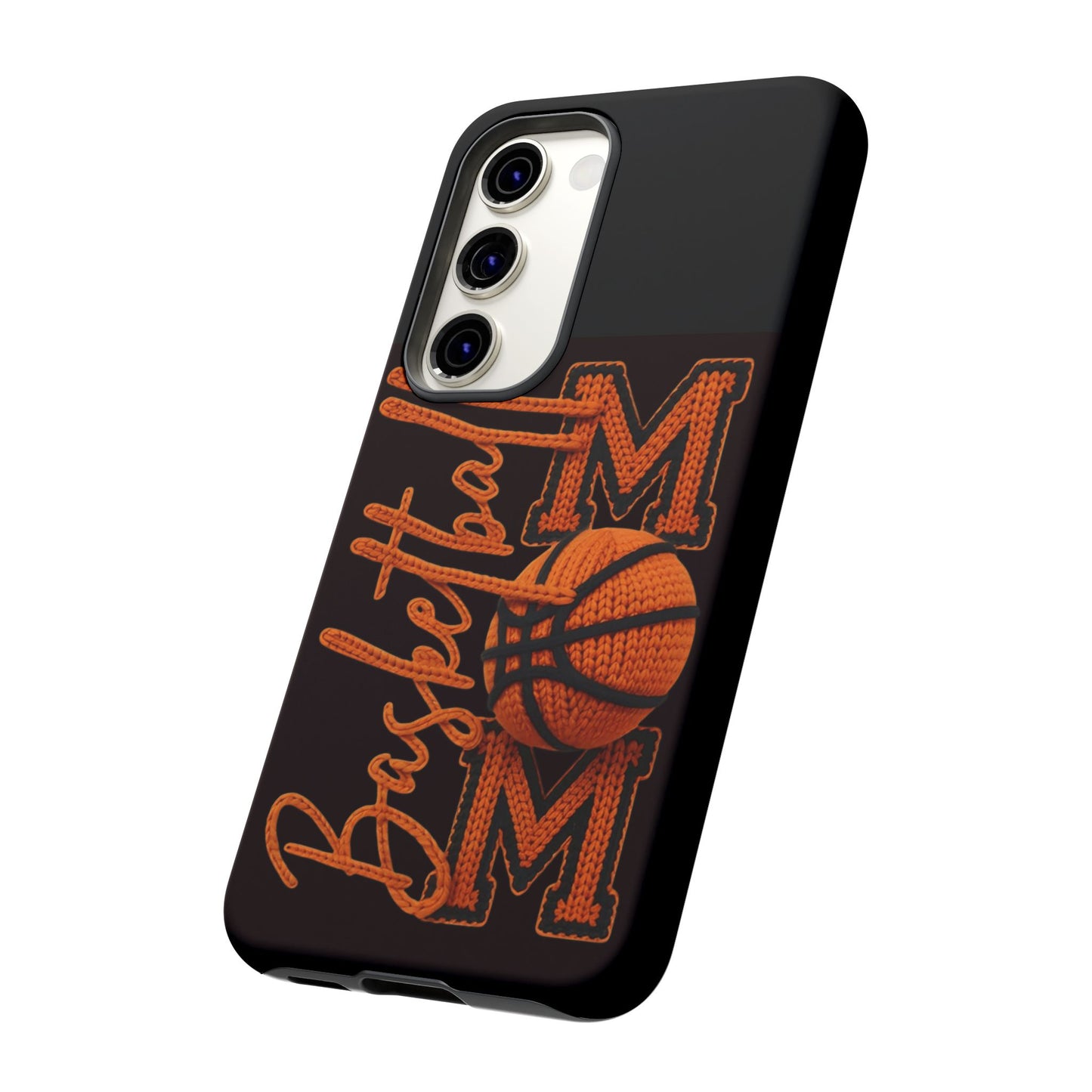 Basketball Mom Phone Case  'Basketball MOM' Protective Hard Cover