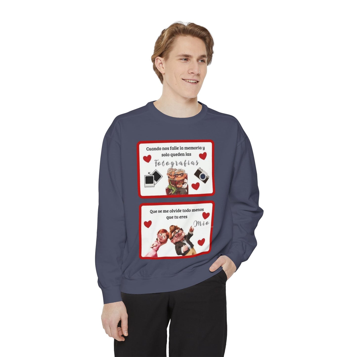 Valentine's Day Photo Collage  Romantico SAN VALENTÍN sweatshirt