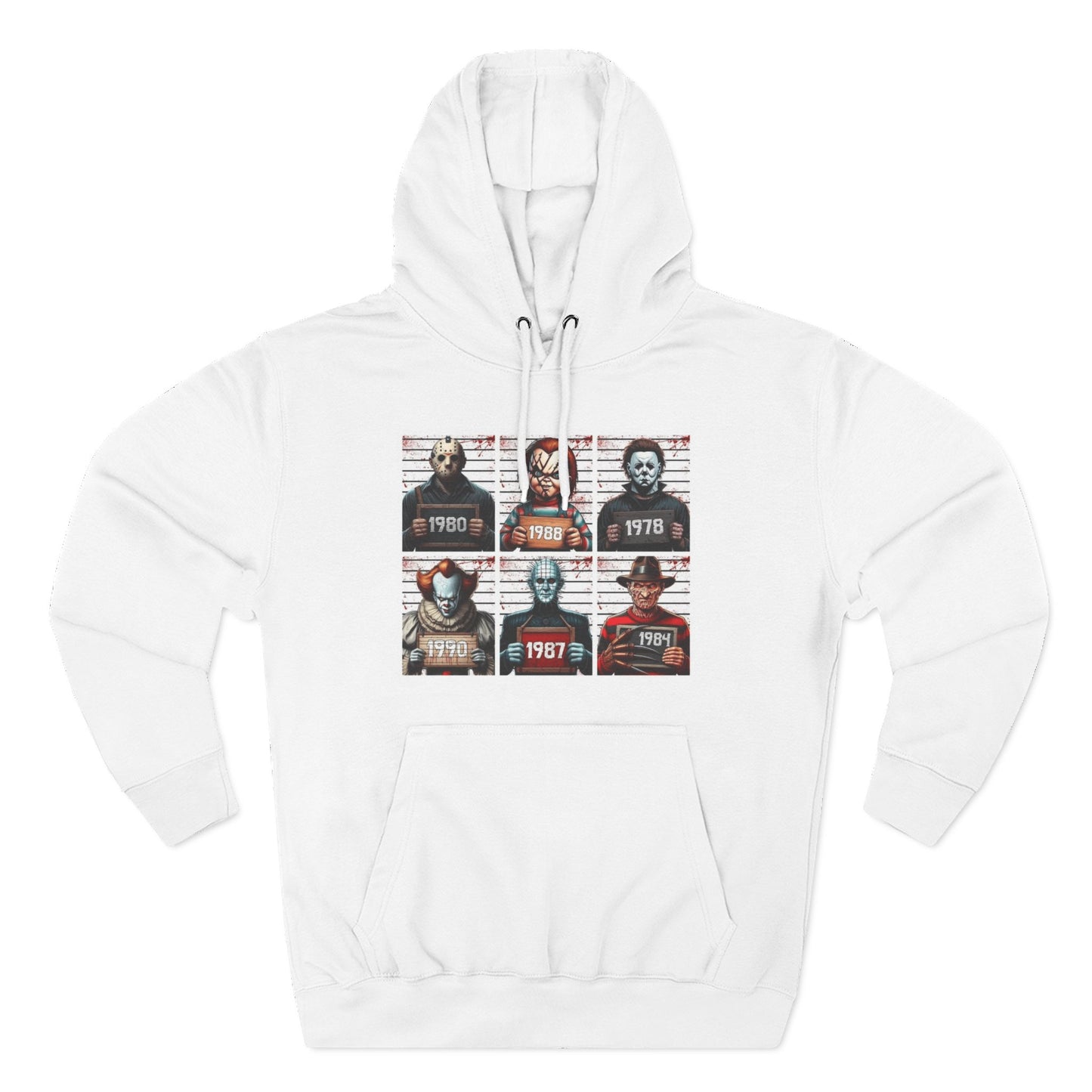 Spooky Vibes Only Halloween Sweater Retro Horror Movie Three-Panel Fleece Hoodie, Halloween Gift, Cozy Sweatshirt, Movie Lover Apparel, Vintage Movie Merchandise