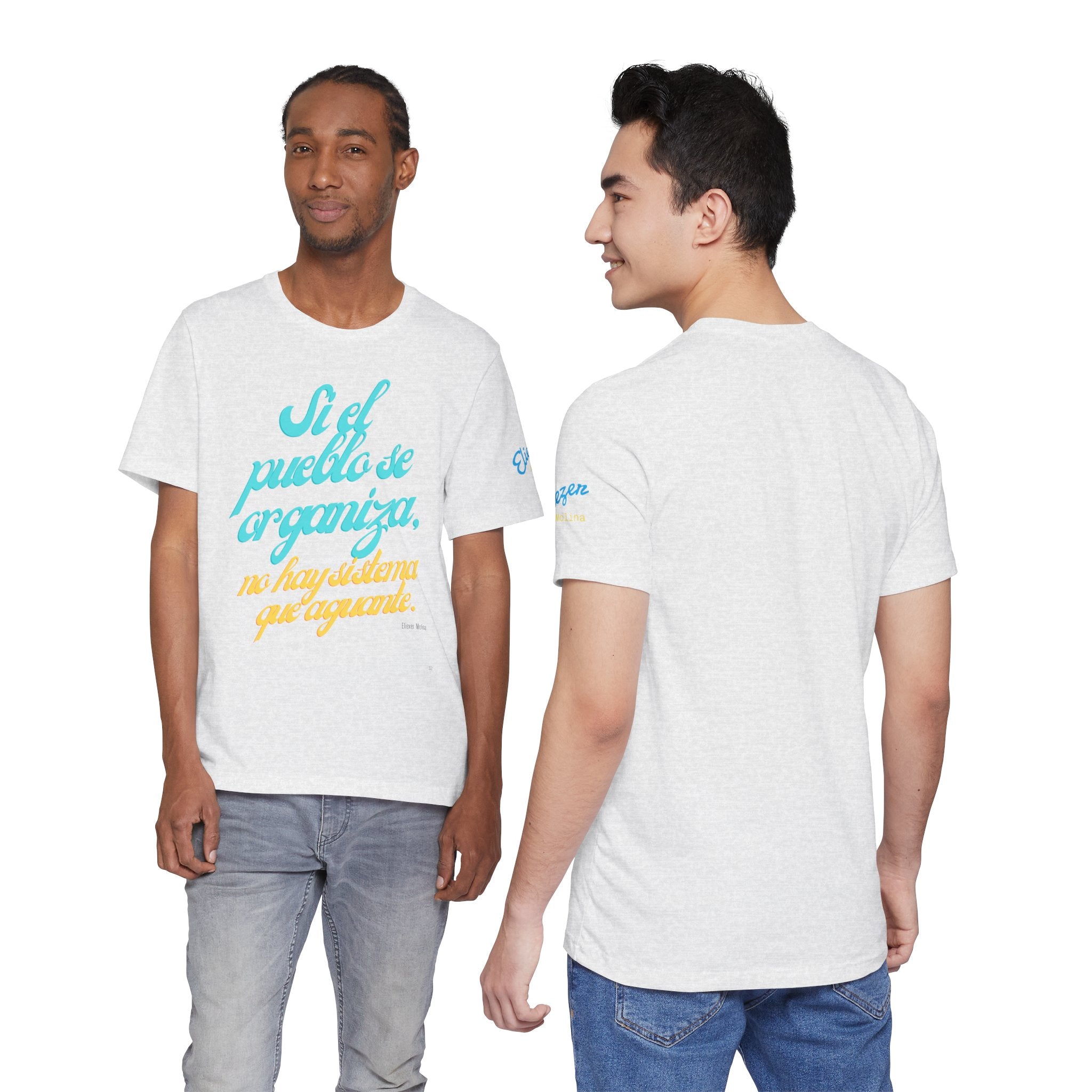 Spanish Script Tee  “Si el pueblo se organiza” Graphic T-Shirt