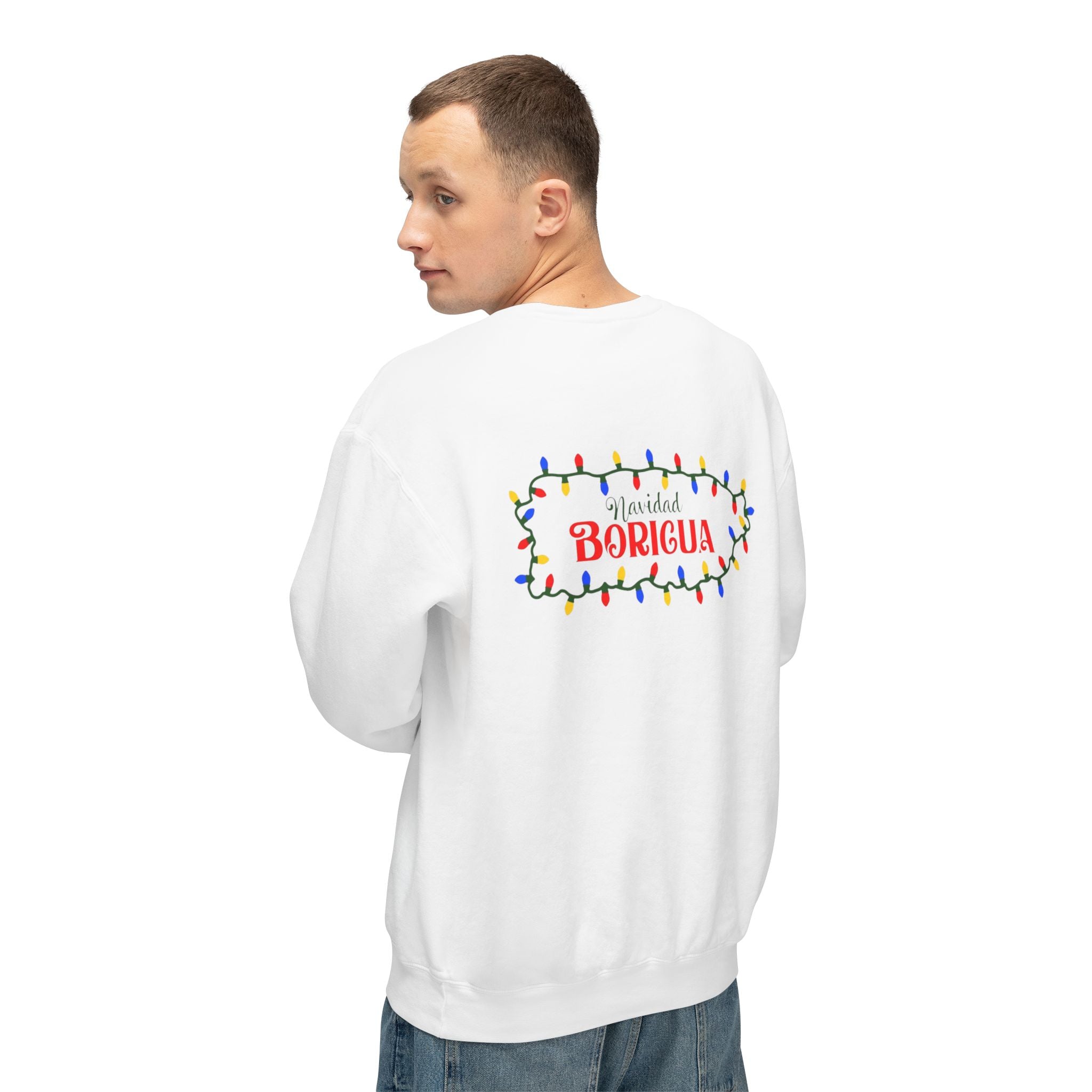 Medalla Light Puerto Rican Holiday Sweatshirt  Navidad Boricua Crewneck Puerto Rico Navidade