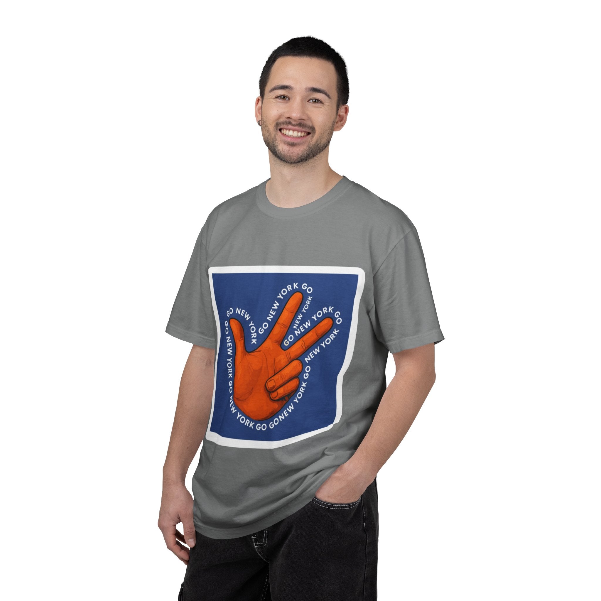Go New York Hand Graphic T-Shirt