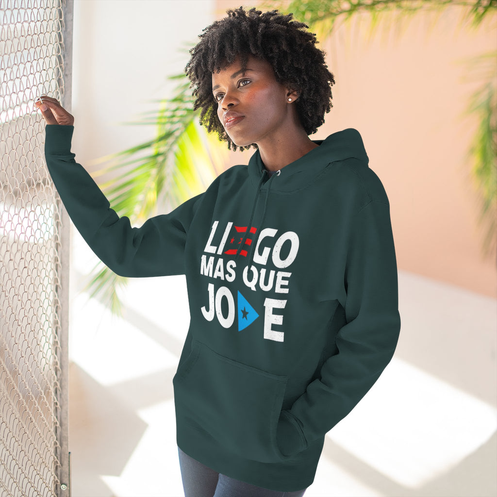 Puerto Rican culture & traditions Navidades Boricuas Collection fleece hoodie