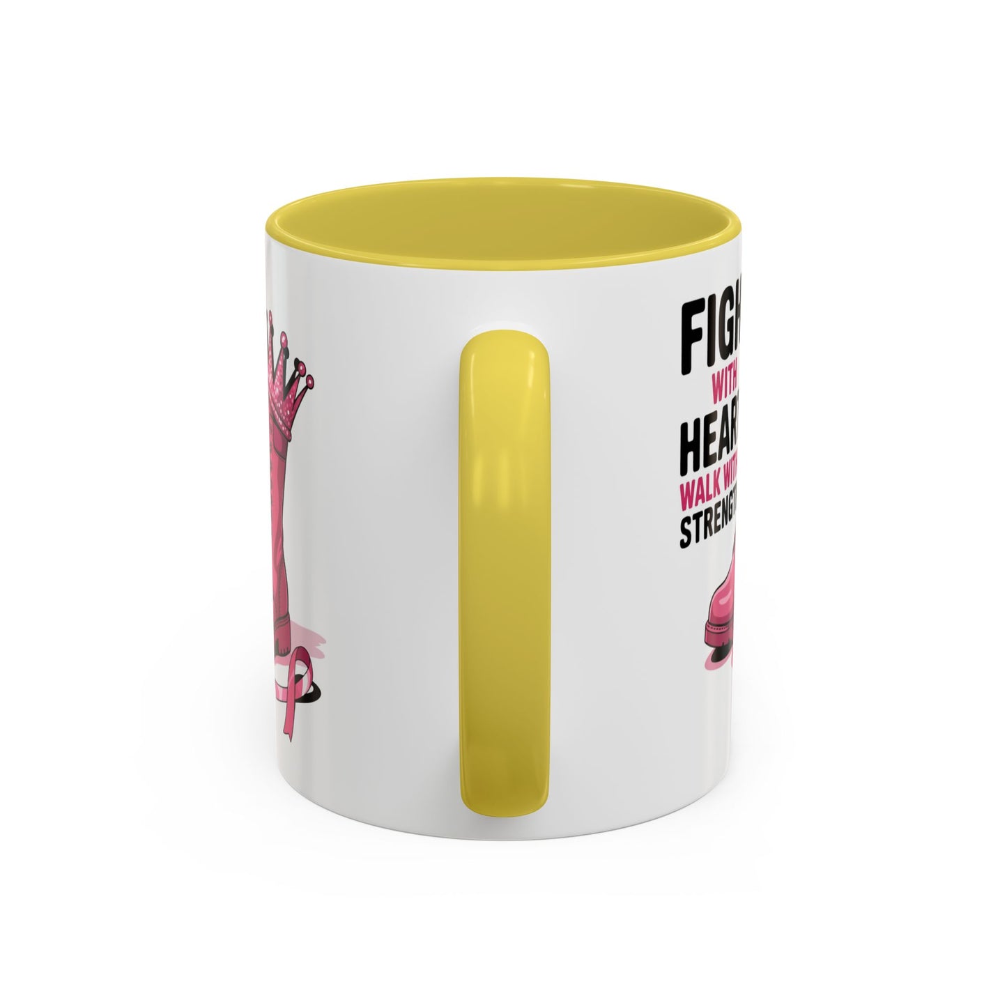 You Beat It! Cancer Survivor Mug | Motivational Gift for Her or Him | Warrior Mug