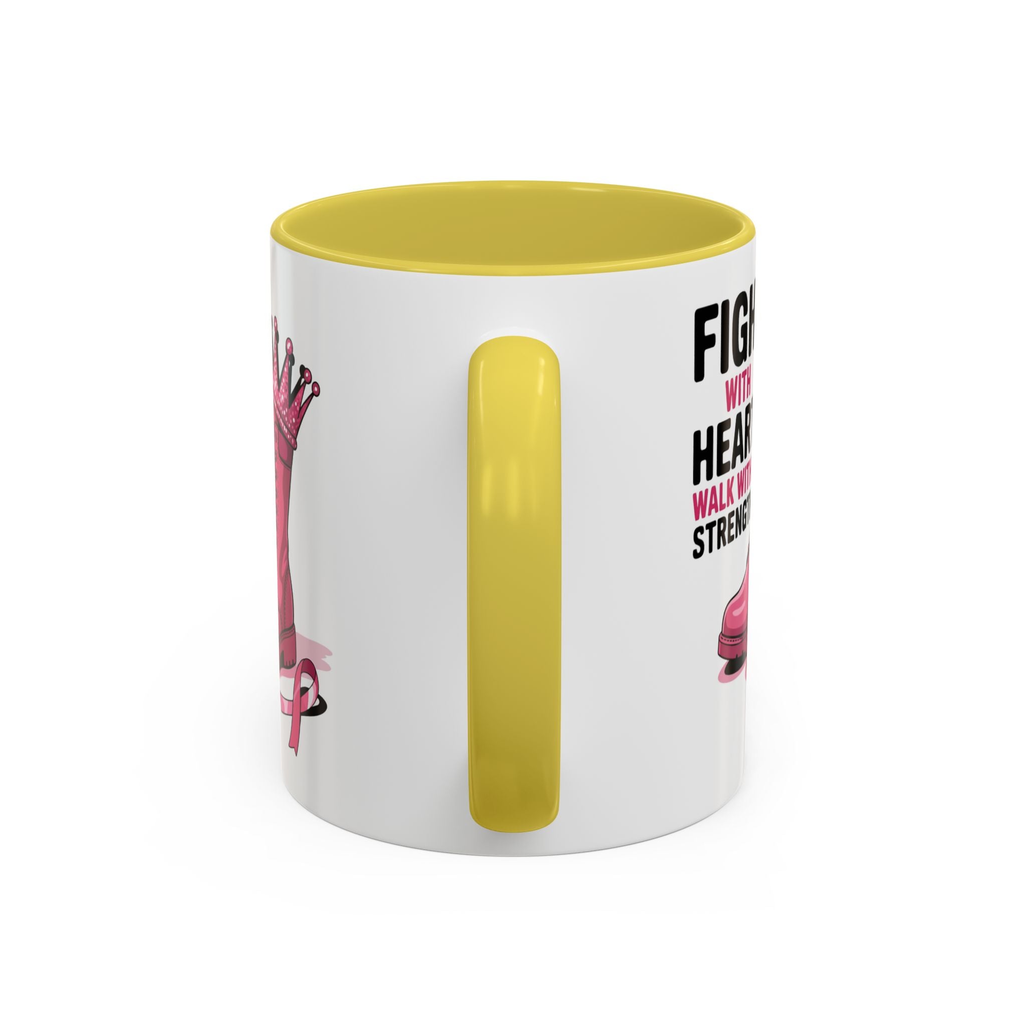 You Beat It! Cancer Survivor Mug | Motivational Gift for Her or Him | Warrior Mug