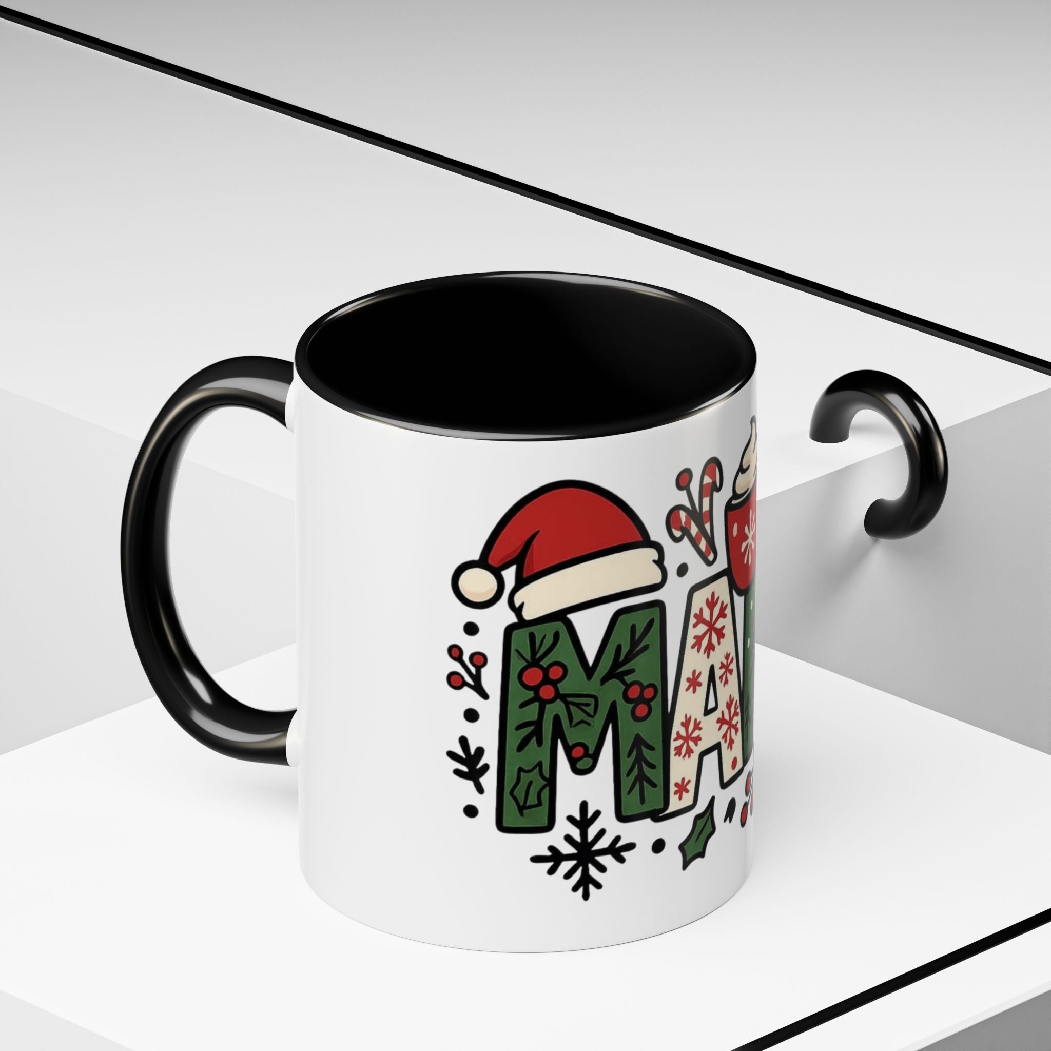 Mama Christmas Coffee Mug  Holiday Accent Mug (11/15oz) Christmas Mugs Collection!