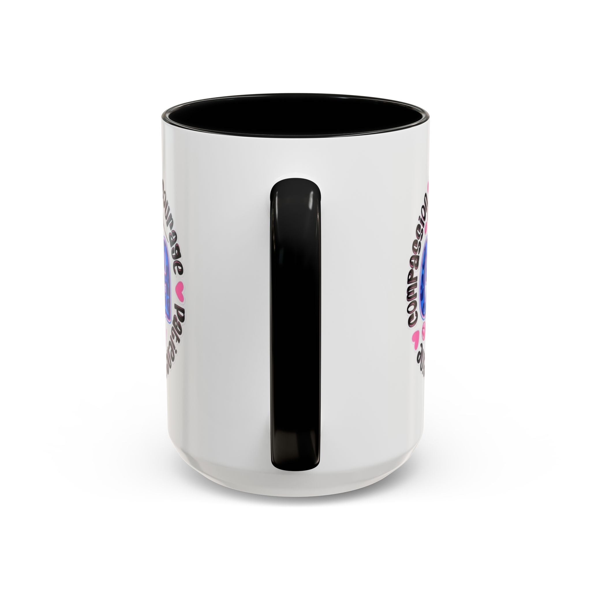 CNA Life Coffee Mug — Compassion, Courage & Patience Accent Mug (11/15oz) Medical Christmas Mug