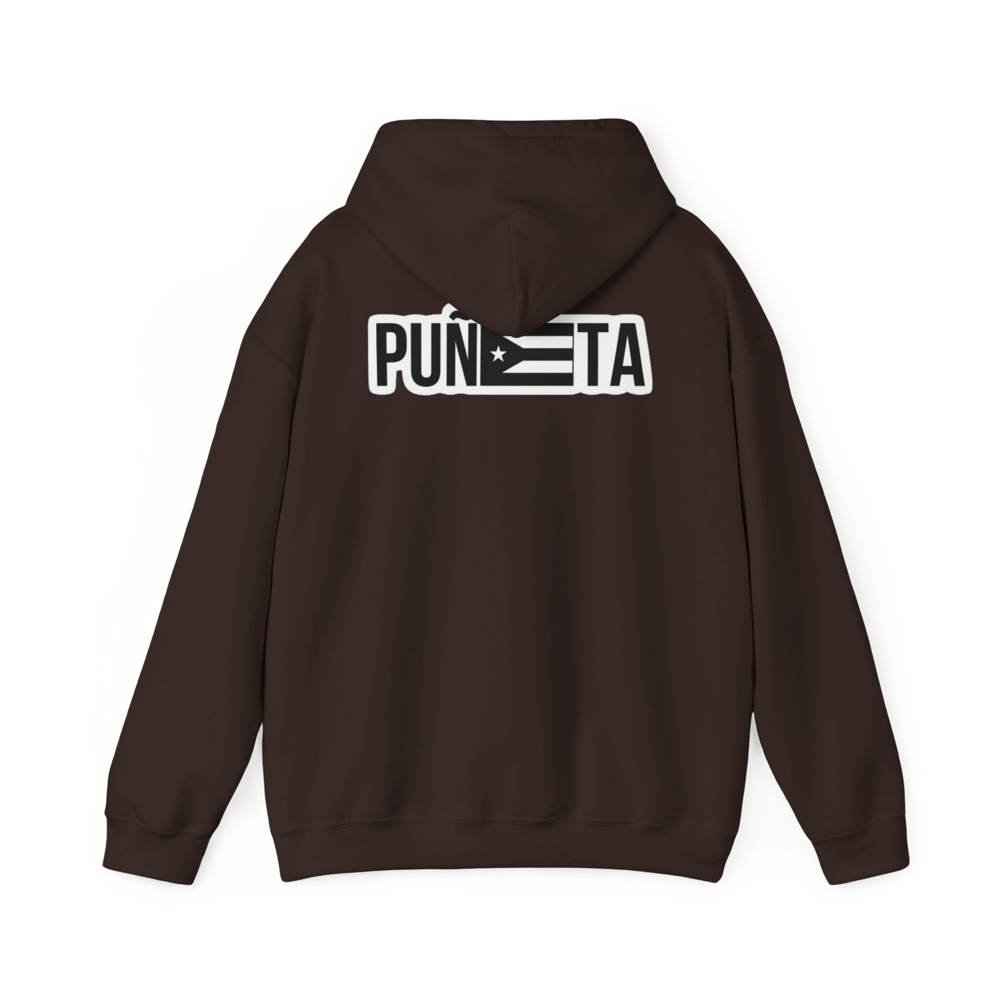Puerto Rican Pride Hoodie  “No Nos representan” Front & Puñeta Flag Back