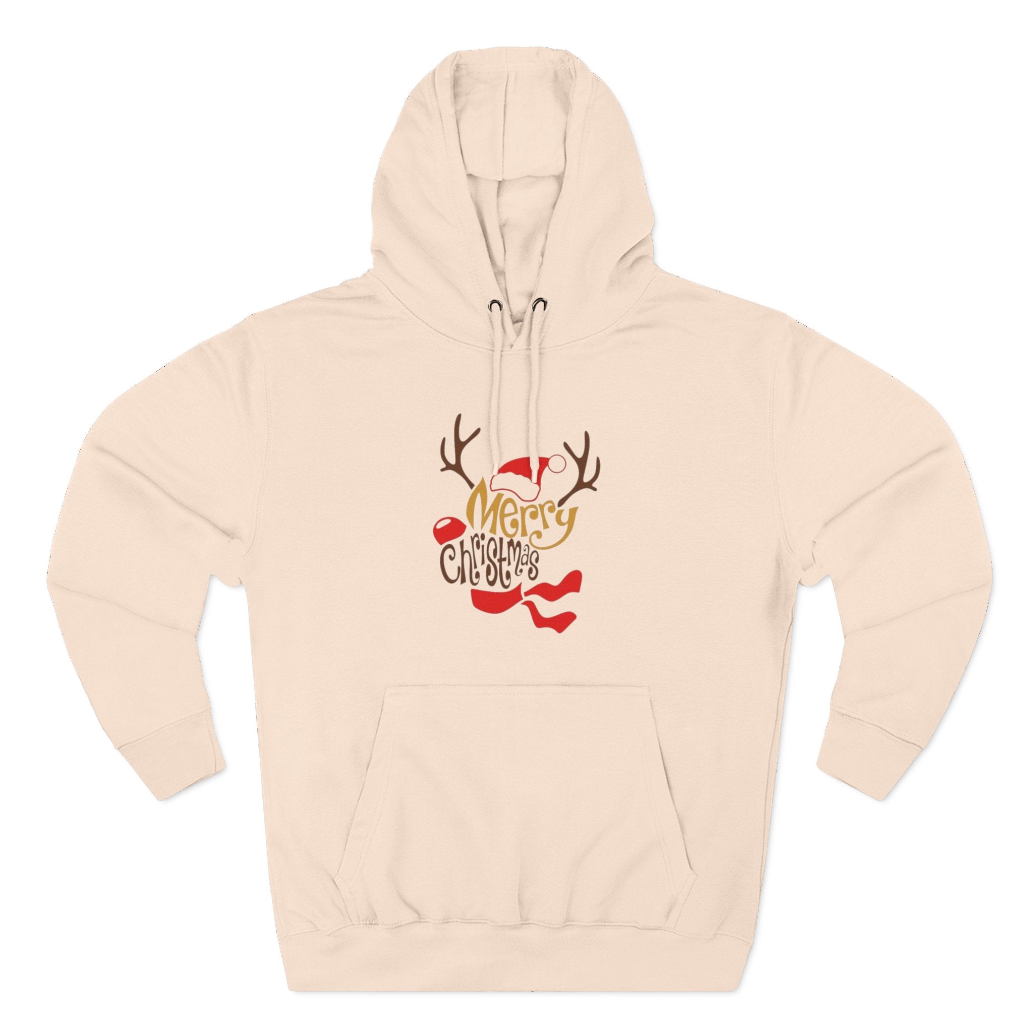 Holiday Apparel | Christmas Tees & Sweatshirts with Festive Quotes Merry Christmas Fleece Hoodie