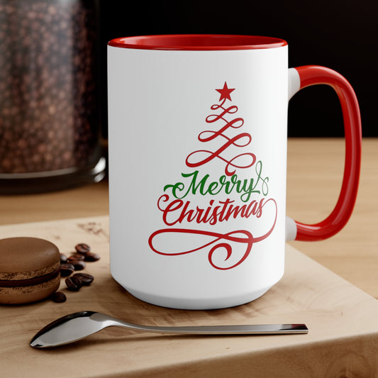 Merry Christmas Accent Mug Christmas Mugs Collection!