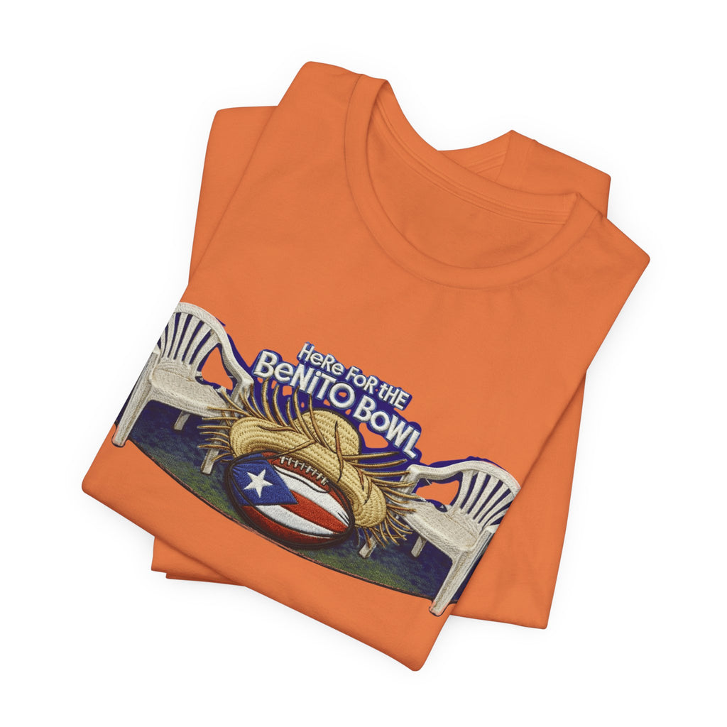Benito Bowl Puerto Rico Football Tee