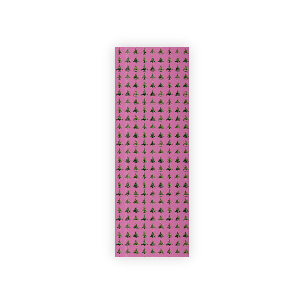 Christmas Tree Gift Wrapping Paper Roll - Festive, Colorful Design for Holiday Gift Wrapping