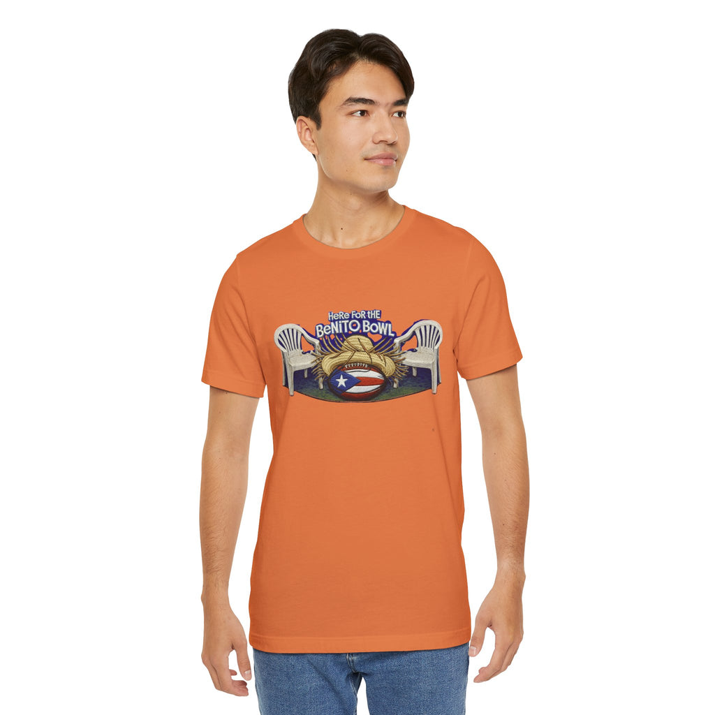 Benito Bowl Puerto Rico Football Tee