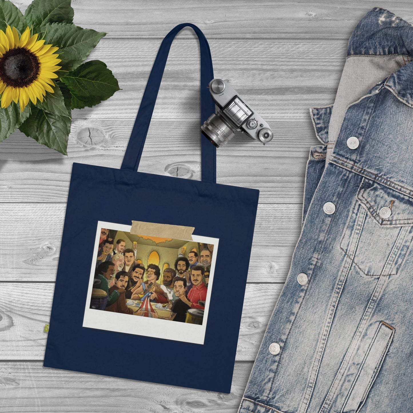 Puerto Rico Pride Organic Cotton Tote Bag - Eco-Friendly, Reusable Market Bag, Beach Tote, Shopping Bag, Gift for Travelers