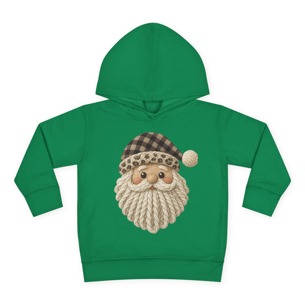 Toddler Hoodie  Cozy Plaid Santa Gnome Pullover