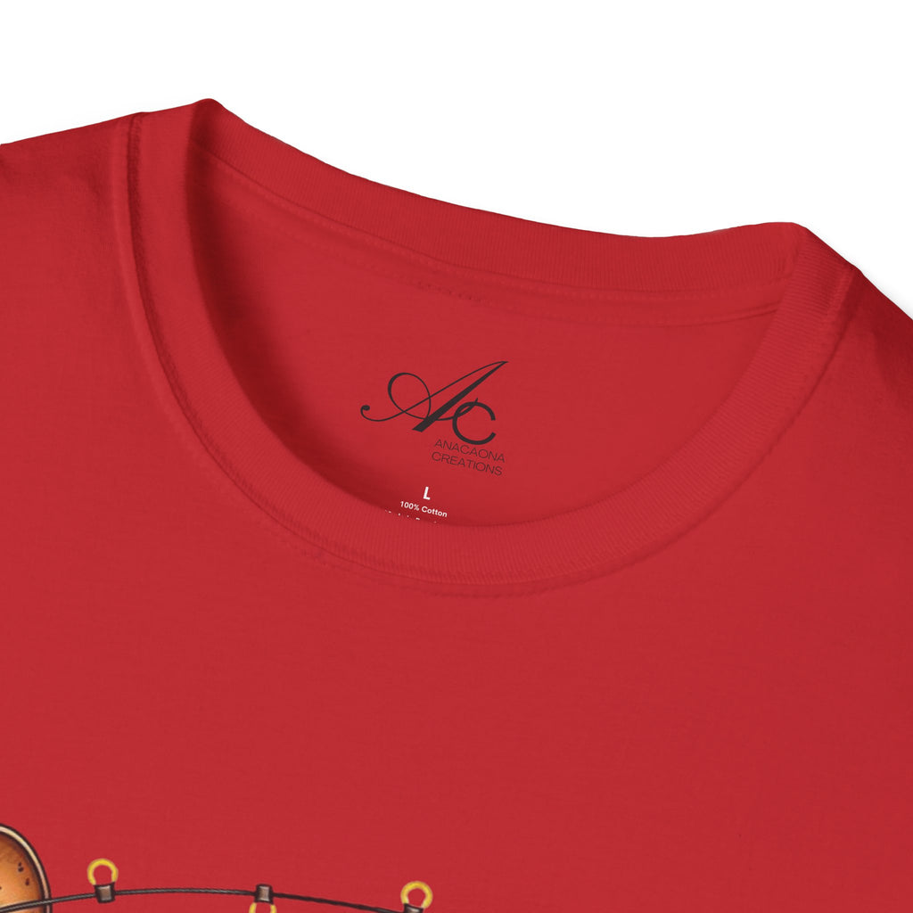 Puerto Rico Frog Holiday T-Shirt  Cute Coquí with Flag Heart (Christmas) Puerto Rico Navidades