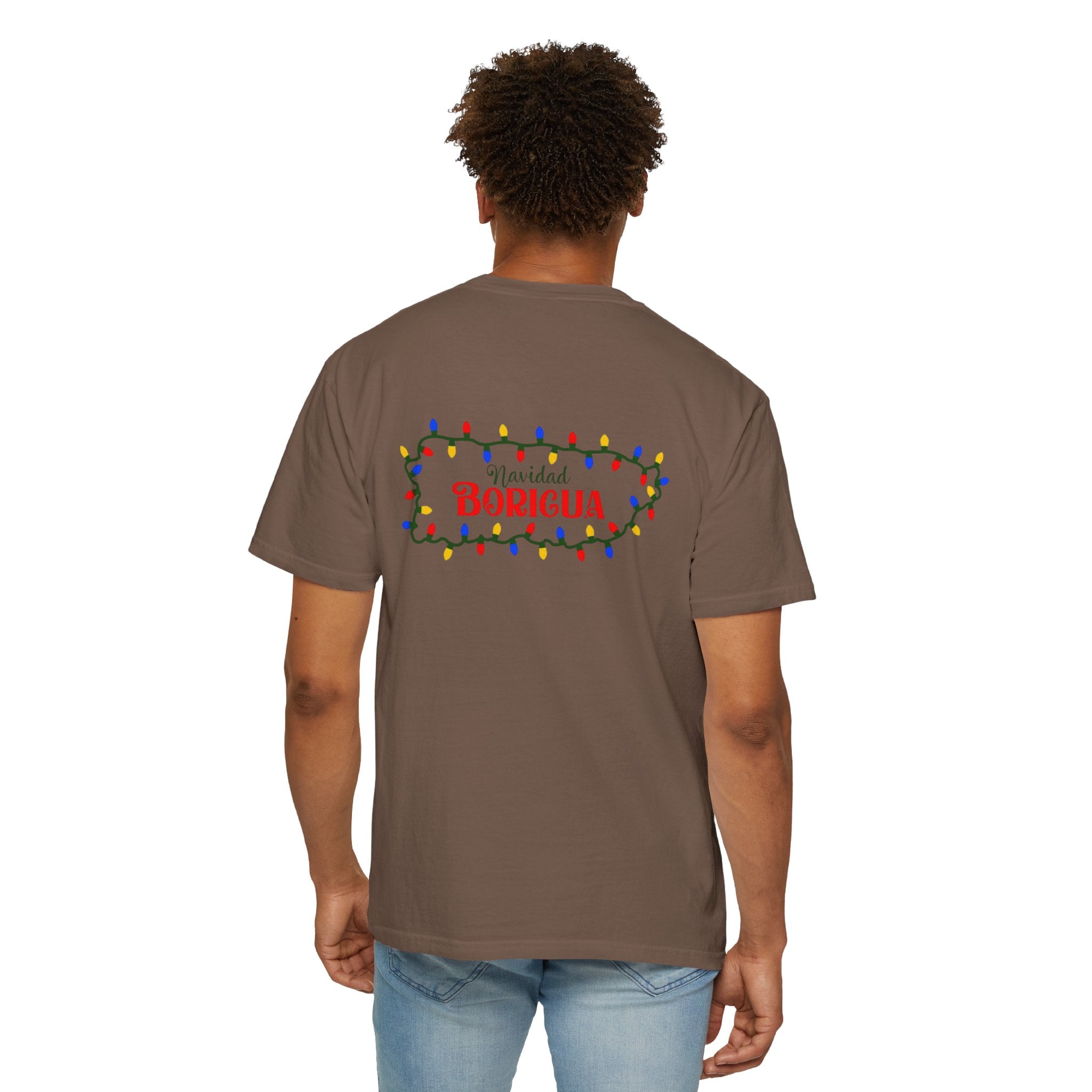 Medalla Light Beer T-Shirt  Navidad Boricua Holiday Tee Puerto Rico’s Navidades