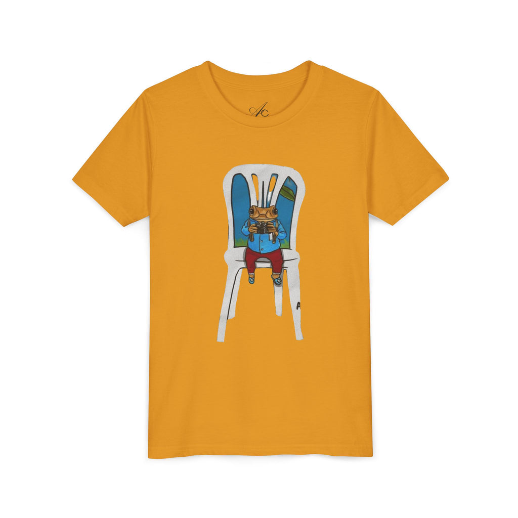 Kids Concho on a High Chair T-Shirt Cute Baby Rabbit Feeding Tee kids PUERTO RICO CHRISTMAS T-SHIRT