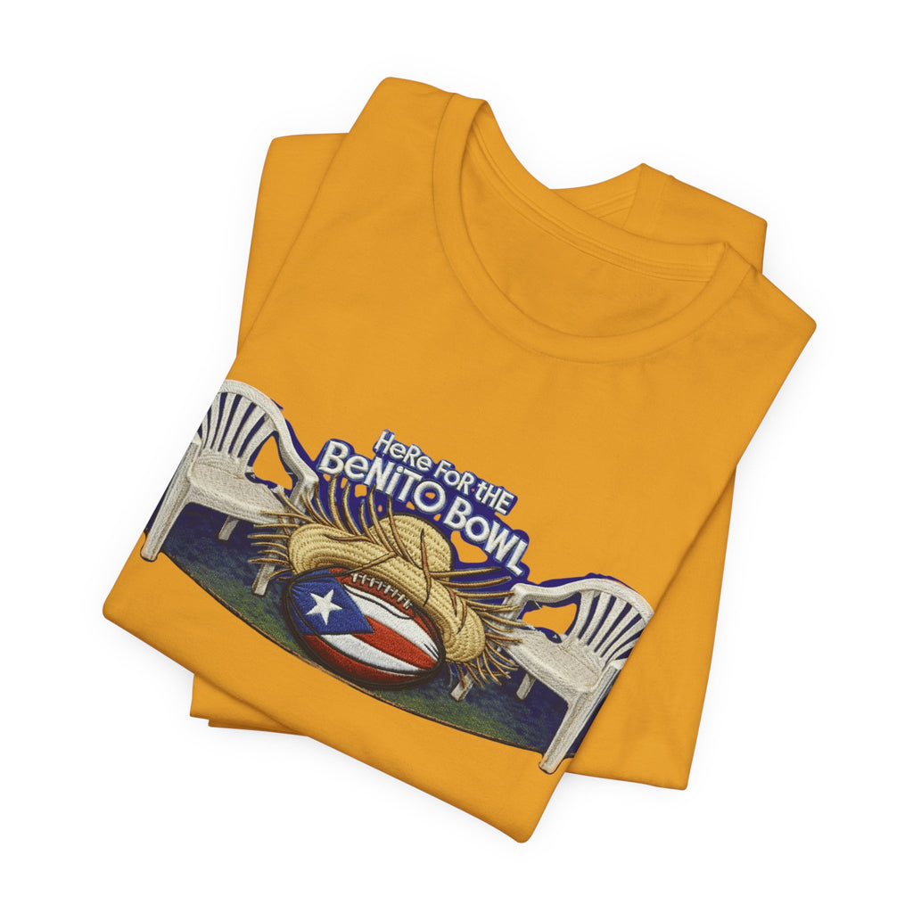 Benito Bowl Puerto Rico Football Tee