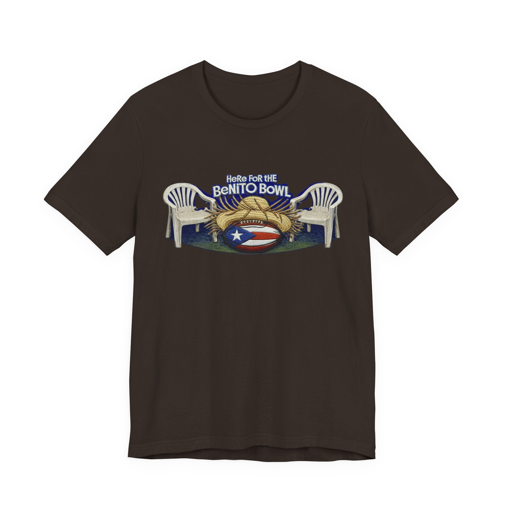 Benito Bowl Puerto Rico Football Tee