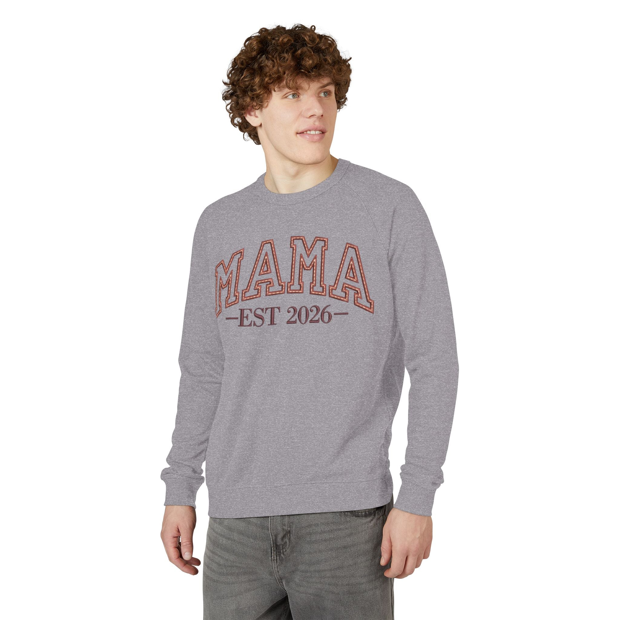 Mama EST. 2024 Crewneck Sweatshirt  Cozy Mom Pullover