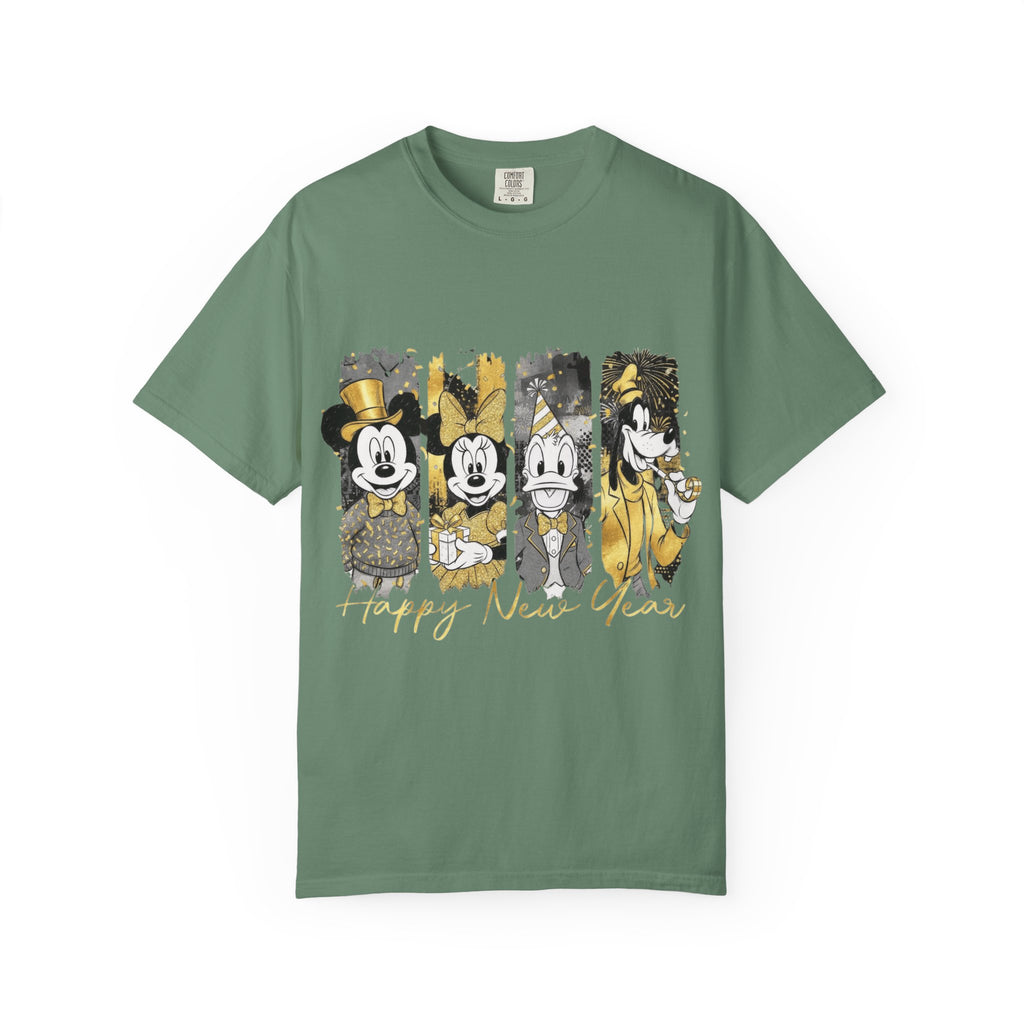 New Year Mickey & Friends T-Shirt  'Happy New Year' Graphic Tee