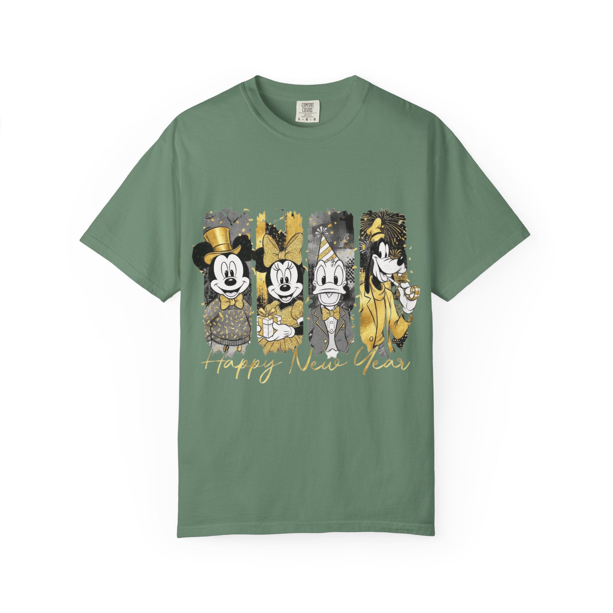 New Year Mickey & Friends T-Shirt  'Happy New Year' Graphic Tee