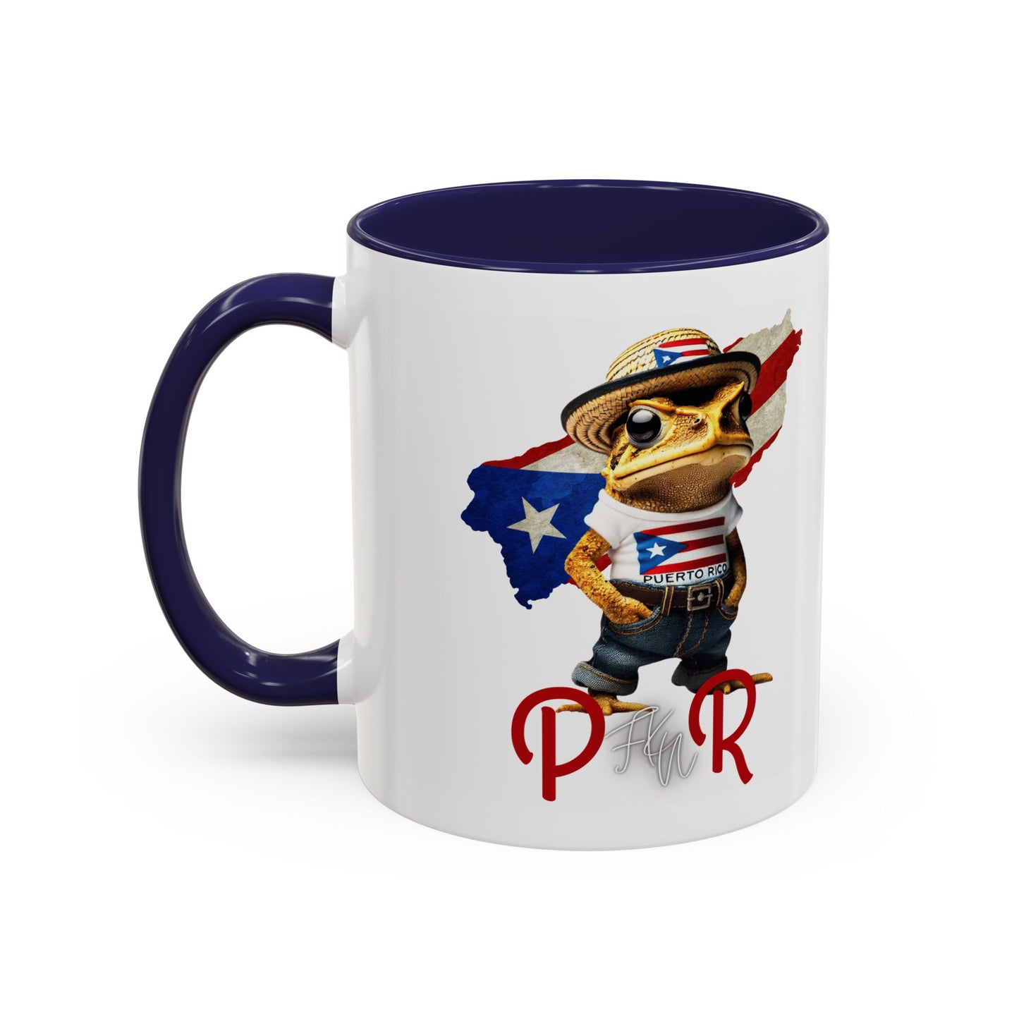 Puerto Rican Heritage Mugs with Unique Designs Accent Coffee Mug (11, 15oz)