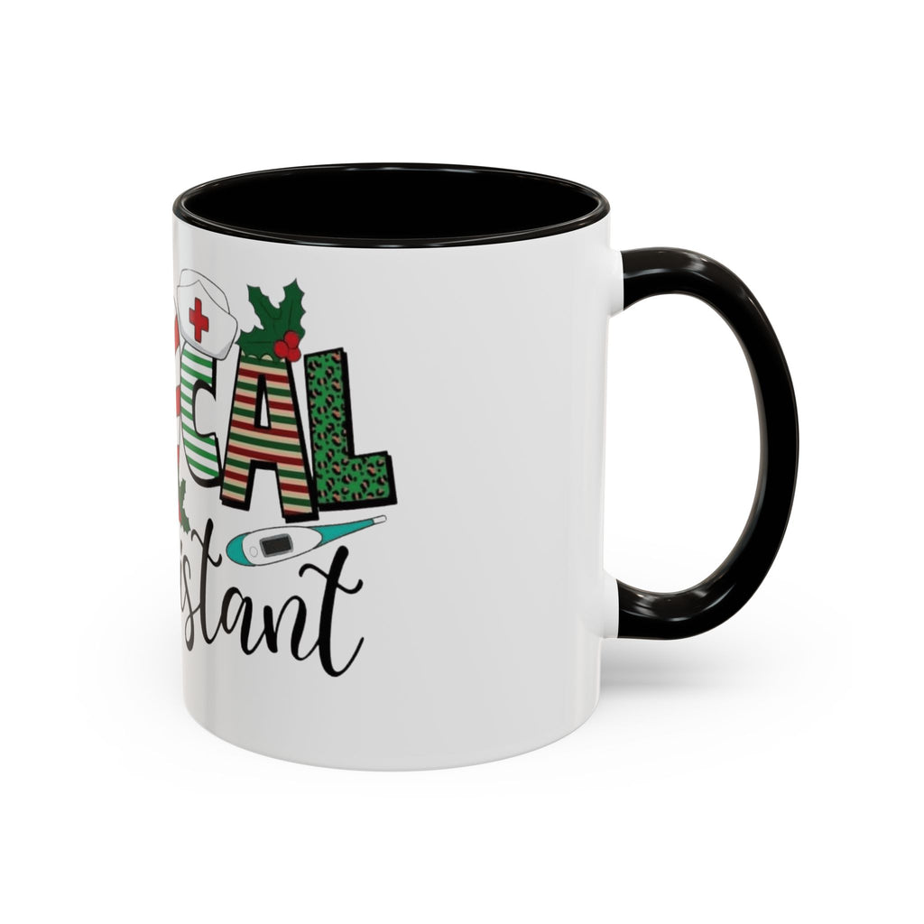 Medical Assistant Christmas Mug — Festive Colorful 11oz/15oz Coffee Cup Medical Christmas Mug