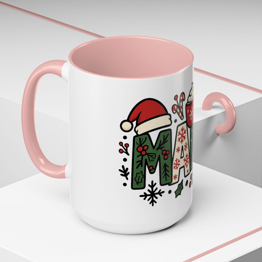 Mama Christmas Coffee Mug  Holiday Accent Mug (11/15oz) Christmas Mugs Collection!