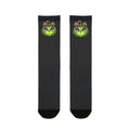 New Christmas Sock Collection! Green Pumpkin Witch Jack-O'-Lantern Crew Socks