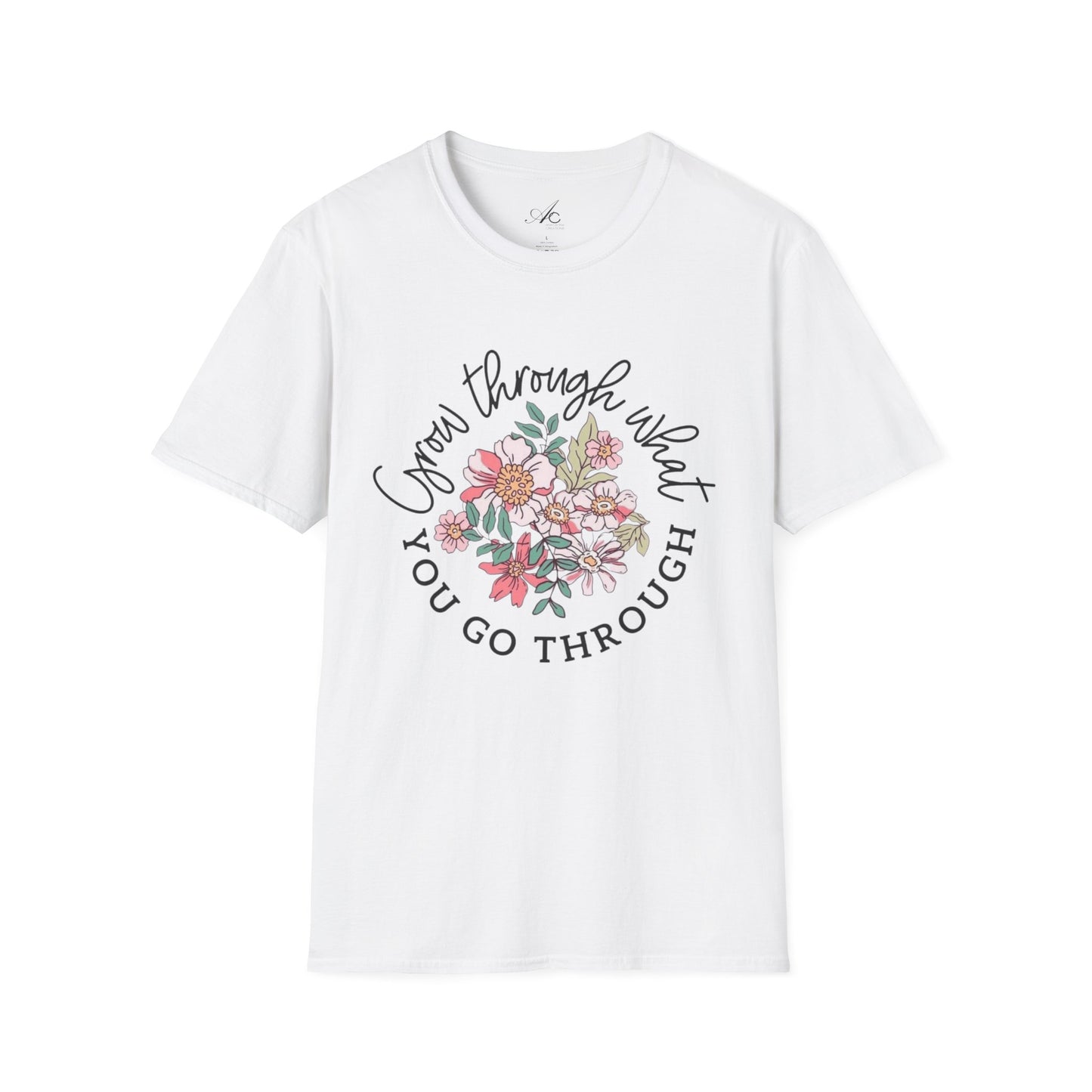 Let your outfit reflect your inner peace.Floral Inspirational T-Shirt - Unisex Softstyle Tee, Motivational Gift, Casual Wear, Floral Quote Shirt, Everyday Comfort, Thoughtful [...]