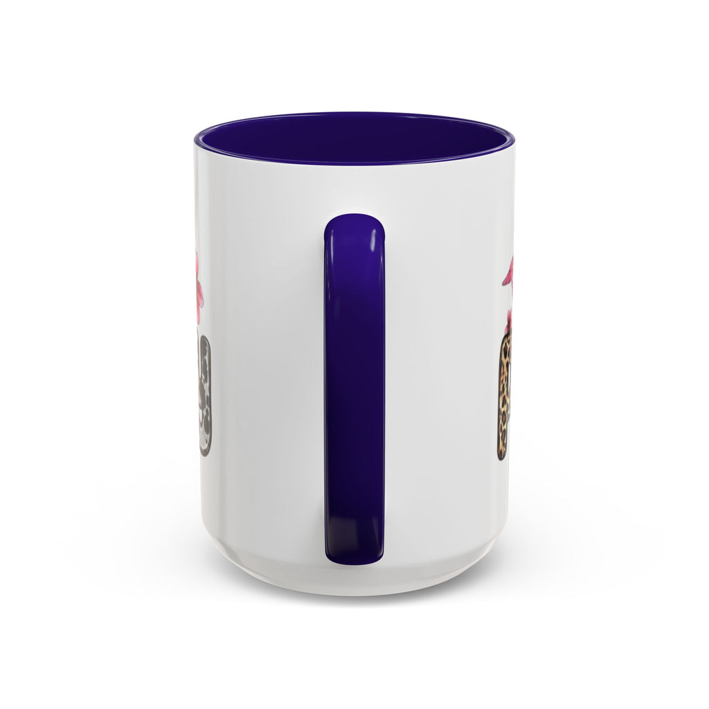 Pharmacy Nurse Coffee Mug — Cute Leopard & Teal Medical Design (11oz/15oz)Christmas mug for all healthcare heroes
