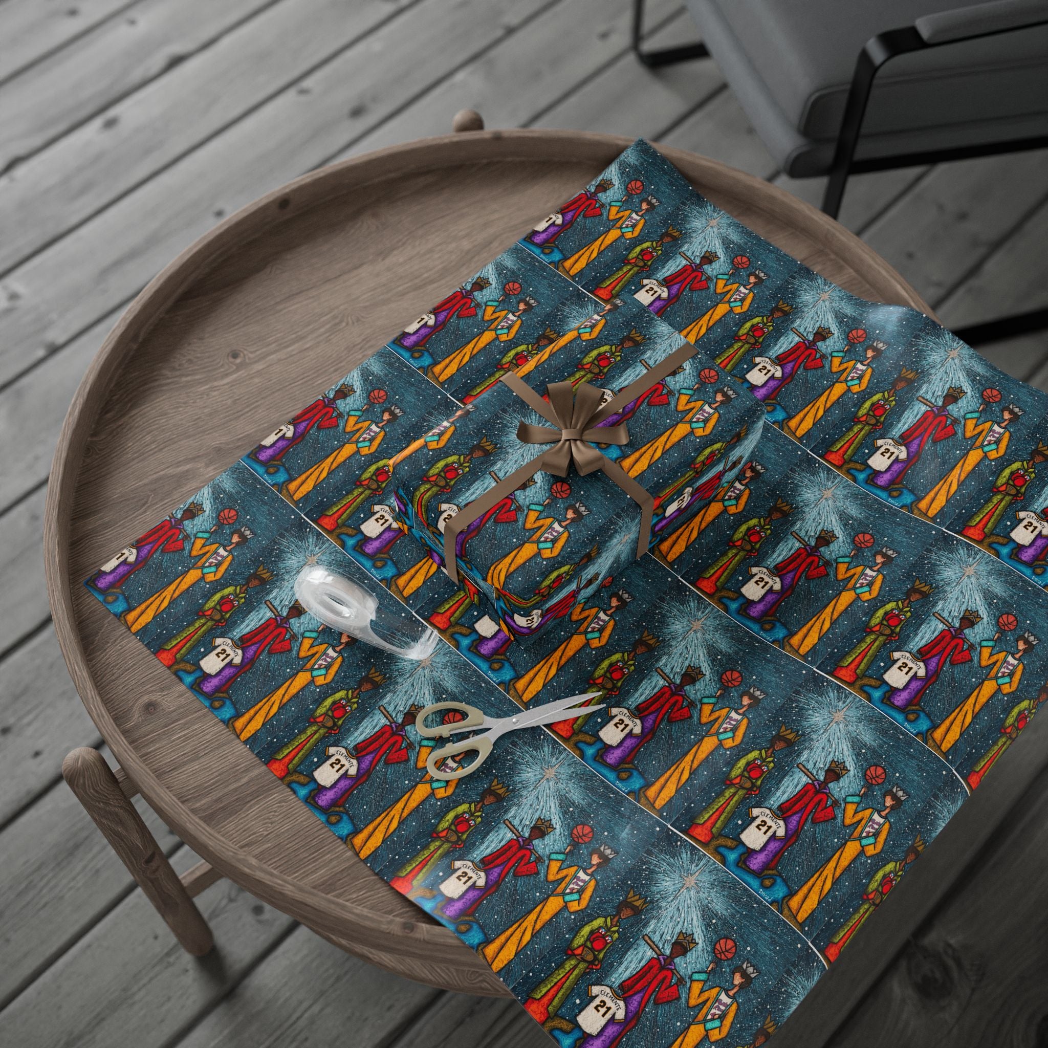 Puerto Rico Wrapping Paper – Cultural Gift Wrap | Boricua Heritage Design | Holiday & Celebration Gift Packaging