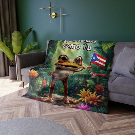 Puerto Rican velvet blanket with Boricua cultural design
crushed velvet throw blanket with Puerto Rican flag and Taíno art
diaspora gift blanket showing Boricua pride on bed or couch