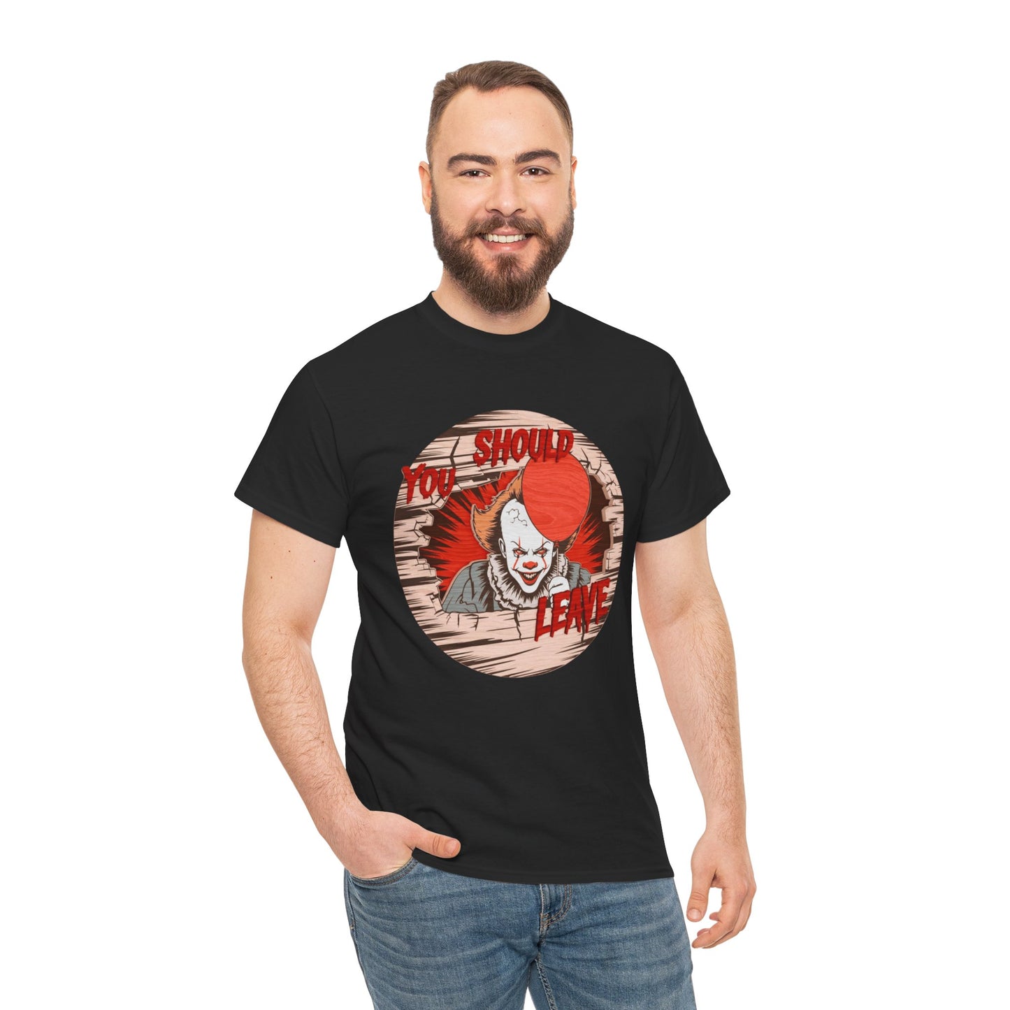 Horror Graphic Tee, Halloween Costume Shirt, Unisex Creepy Cotton Tee, Funny Horror T-Shirt, Retro Scary Outfit