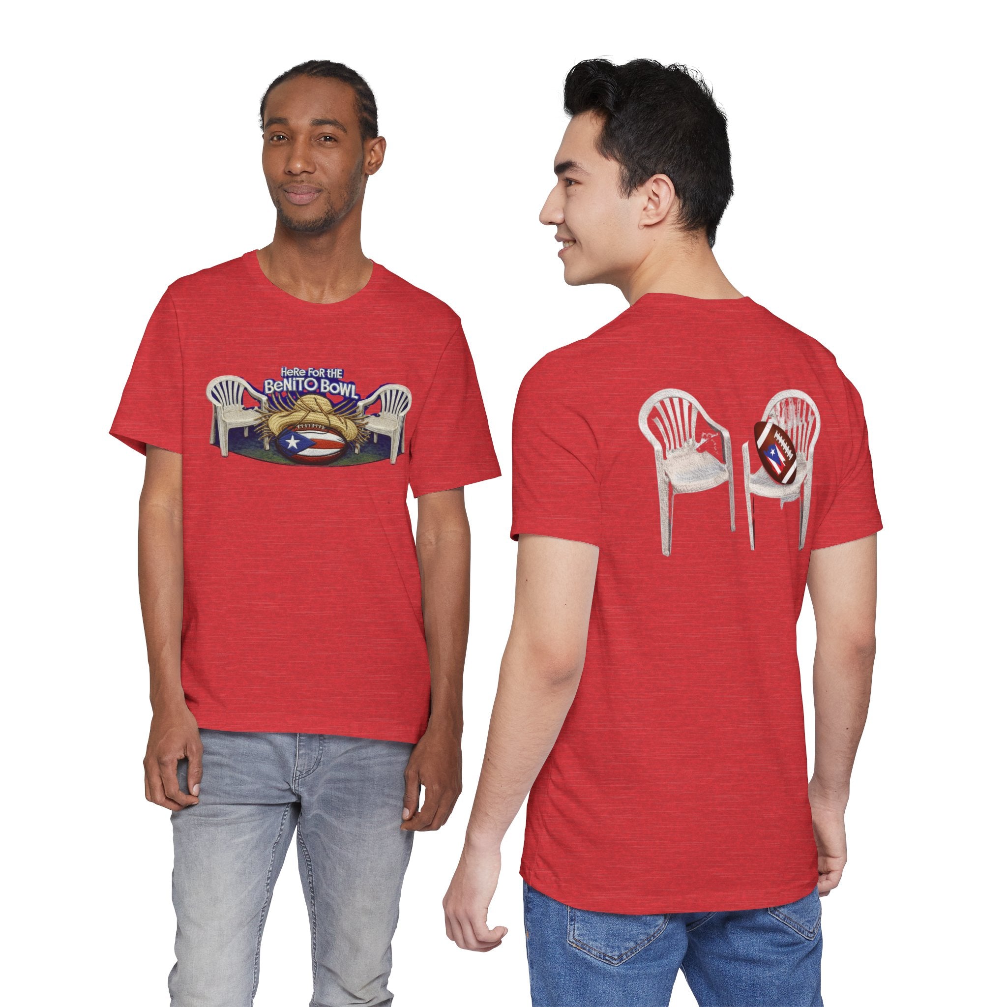 Benito Bowl Puerto Rico Football Tee